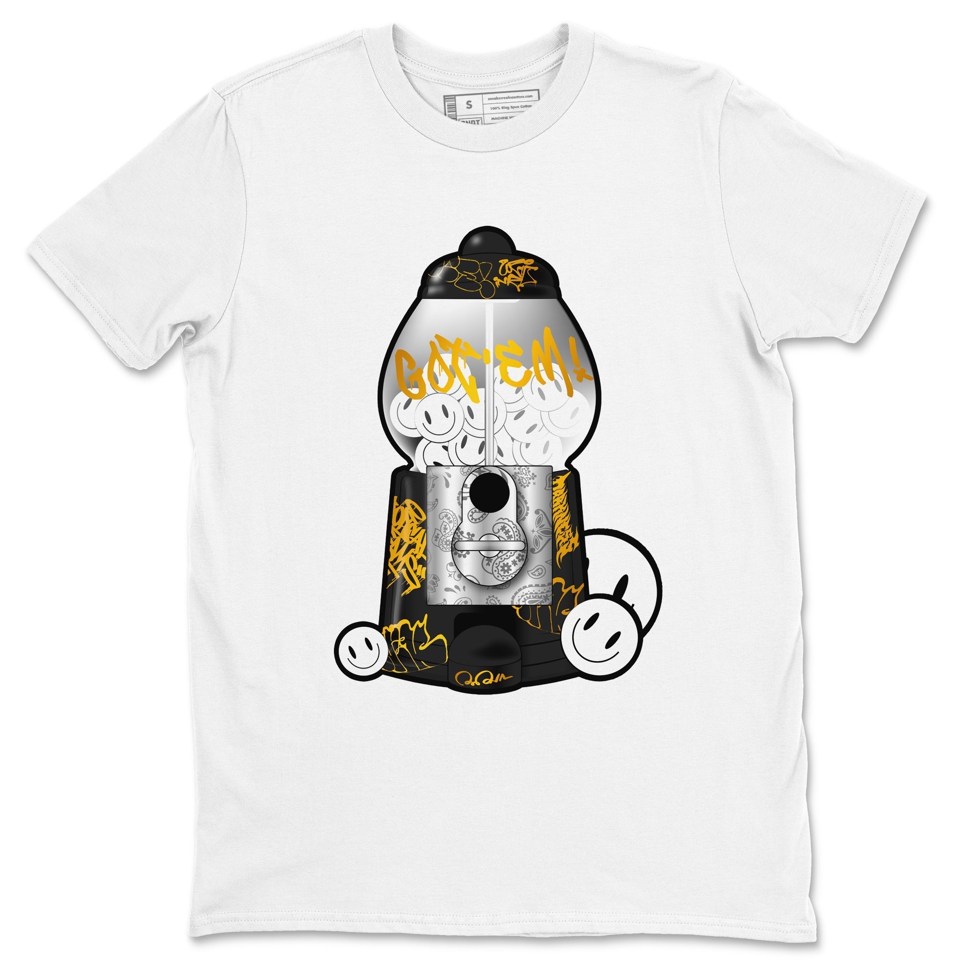 11s Gratitude shirt to match jordans Gumball Machine sneaker tees Air Jordan 11 Gratitude Drip Gear Zone Unisex White 2 T-Shirt