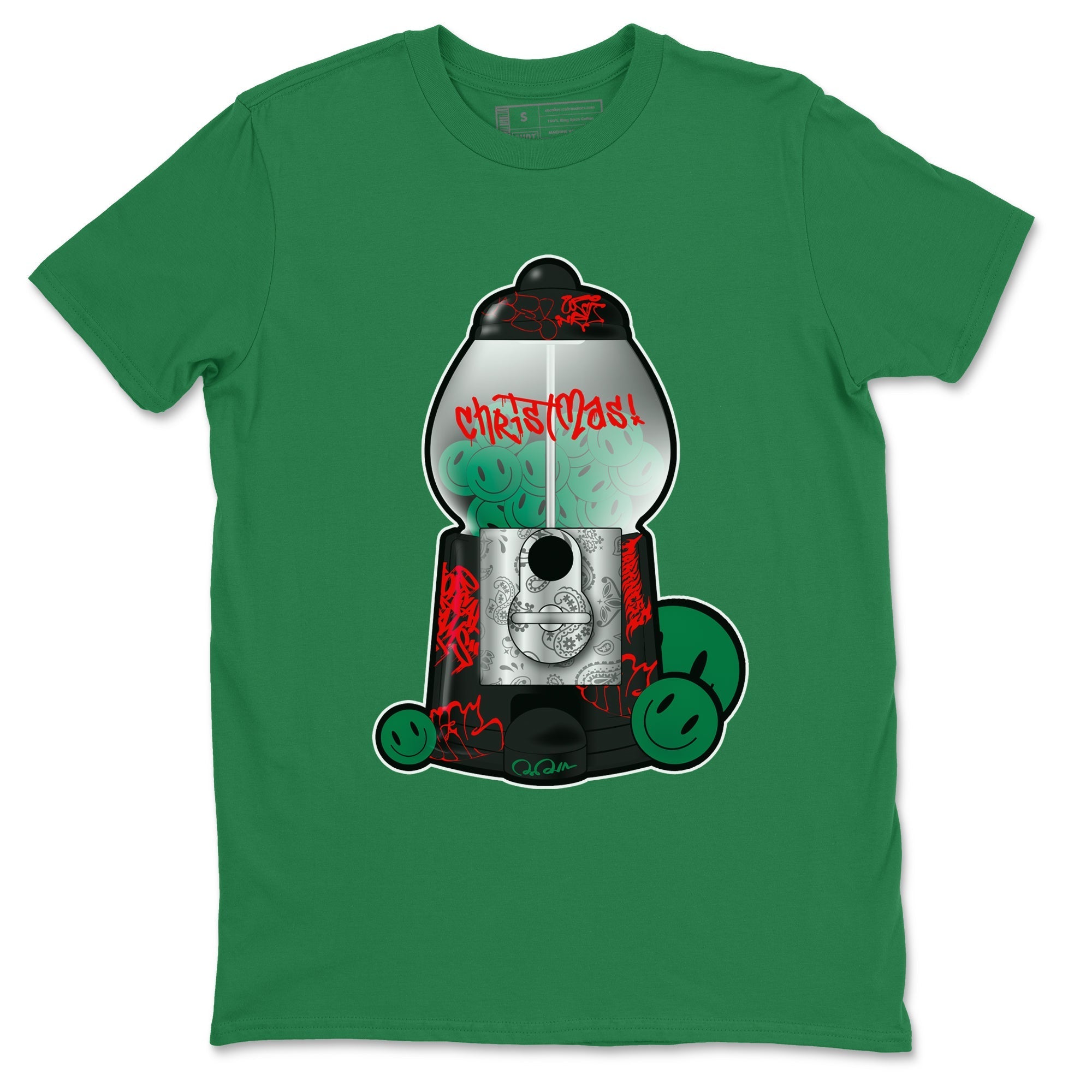 Jordan 2 Low Christmas X-mas Holiday special gift shirt to match jordans Gumball Machine sneaker tees Air Jordan 2 Christmas Drip Gear Zone Unisex Kelly Green 2 T-Shirt
