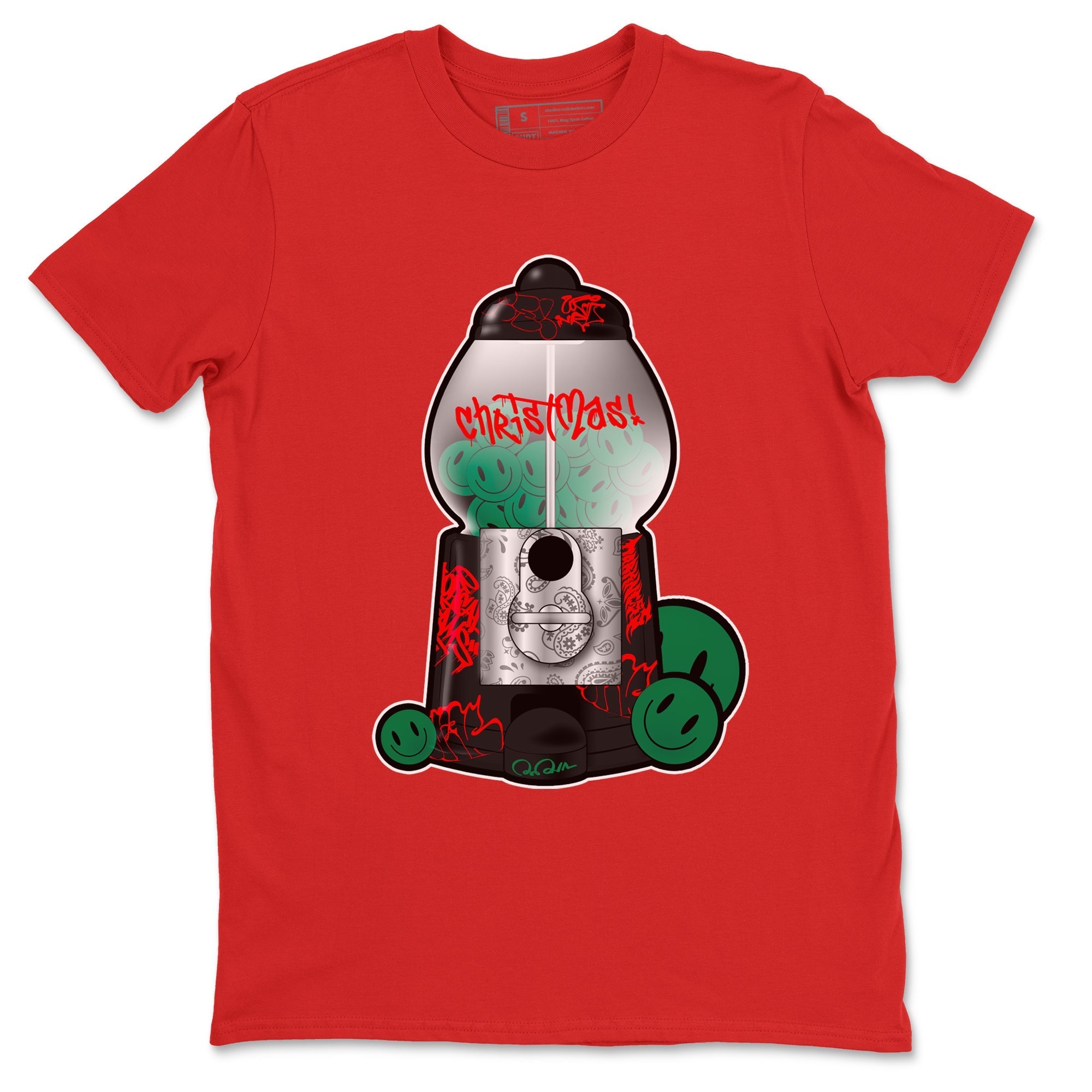 Jordan 2 Low Christmas X-mas Holiday special gift shirt to match jordans Gumball Machine sneaker tees Air Jordan 2 Christmas Drip Gear Zone Unisex Red 2 T-Shirt