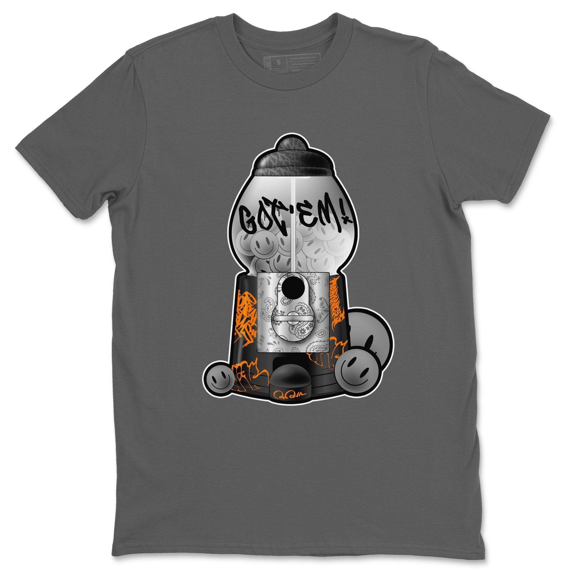 Air Jordan 3 Fear shirt to match jordans Gumball Machine sneaker tees Graffiti AJ3 Fear Drip Gear Zone Unisex Cool Grey 2 T-Shirt