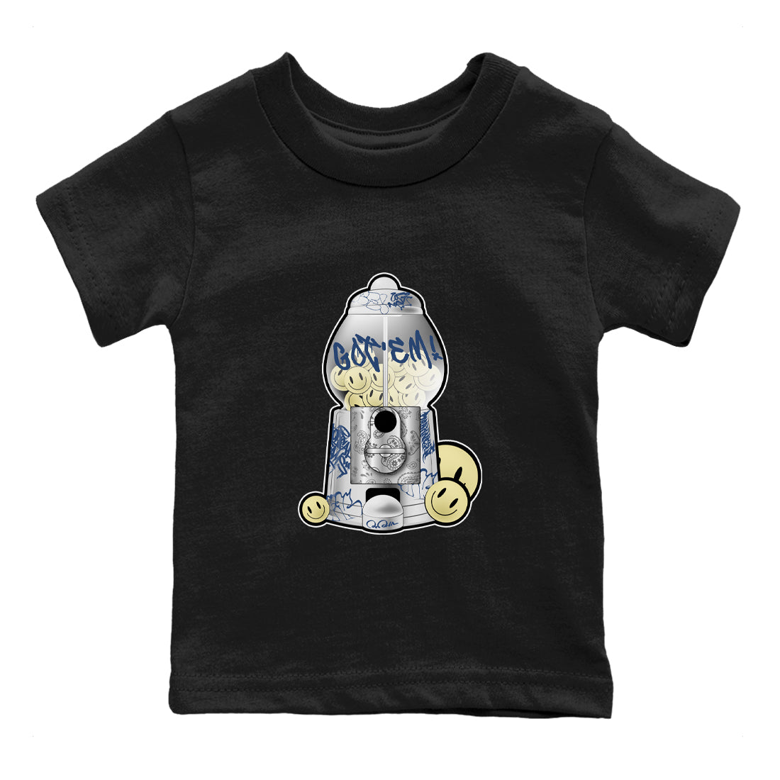 Air Jordan 5 A Ma Maniere x Photon Dust shirt to match jordans Gumball Machine sneaker tees Jordan 5 A Ma Maniere "Dawn" Drip Gear Zone Baby Toddler Black 2 T-Shirt