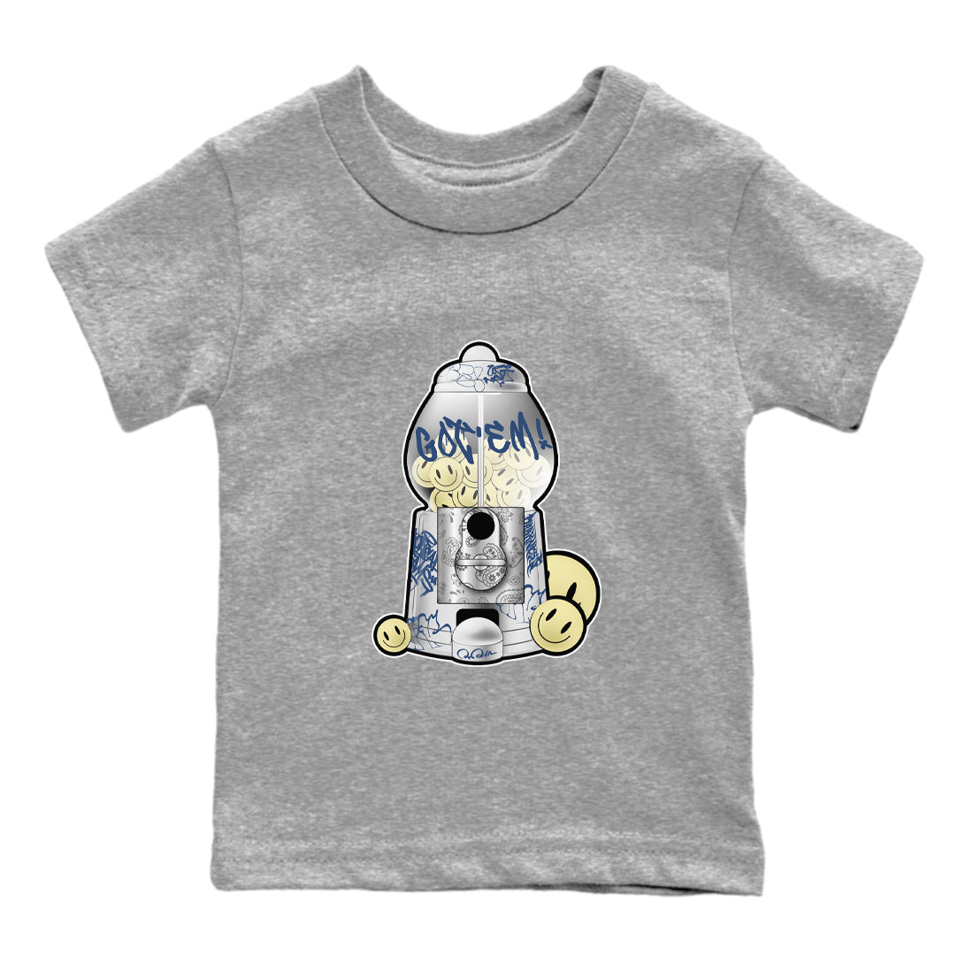 Air Jordan 5 A Ma Maniere x Photon Dust shirt to match jordans Gumball Machine sneaker tees Jordan 5 A Ma Maniere "Dawn" Drip Gear Zone Baby Toddler Heather Grey 2 T-Shirt