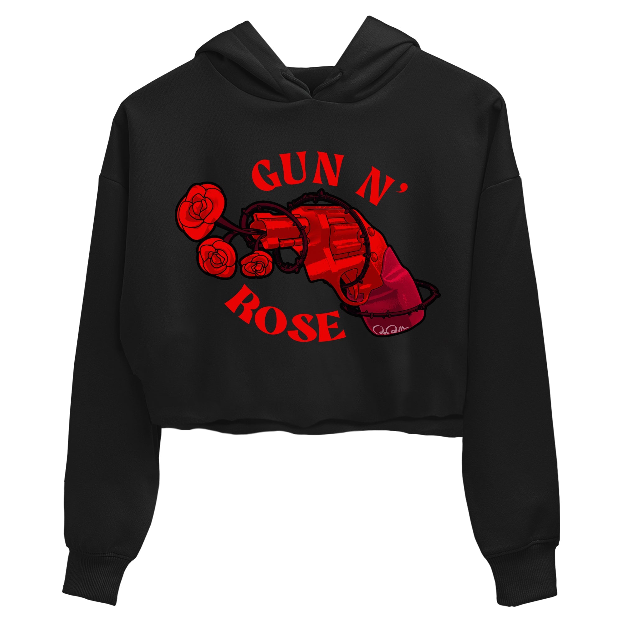 Air Force 1 Layers of Love shirt to match jordans Gun N Rose sneaker tees af1 Layers of Love Drip Gear Zone Black 2 crop length shirt
