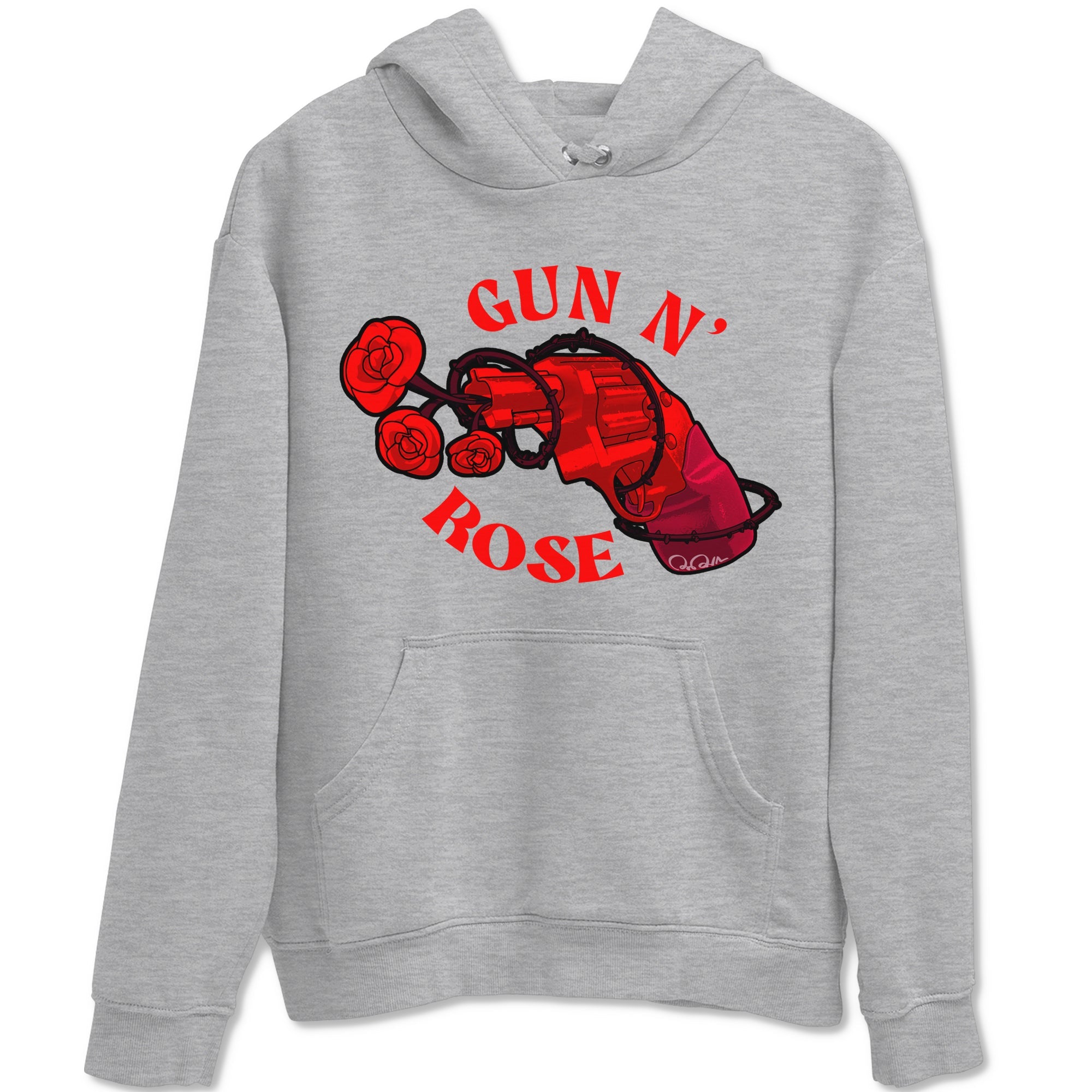 Air Force 1 Layers of Love shirt to match jordans Gun N Rose sneaker tees af1 Layers of Love Drip Gear Zone unisex cotton Heather Grey 2 crew neck shirt
