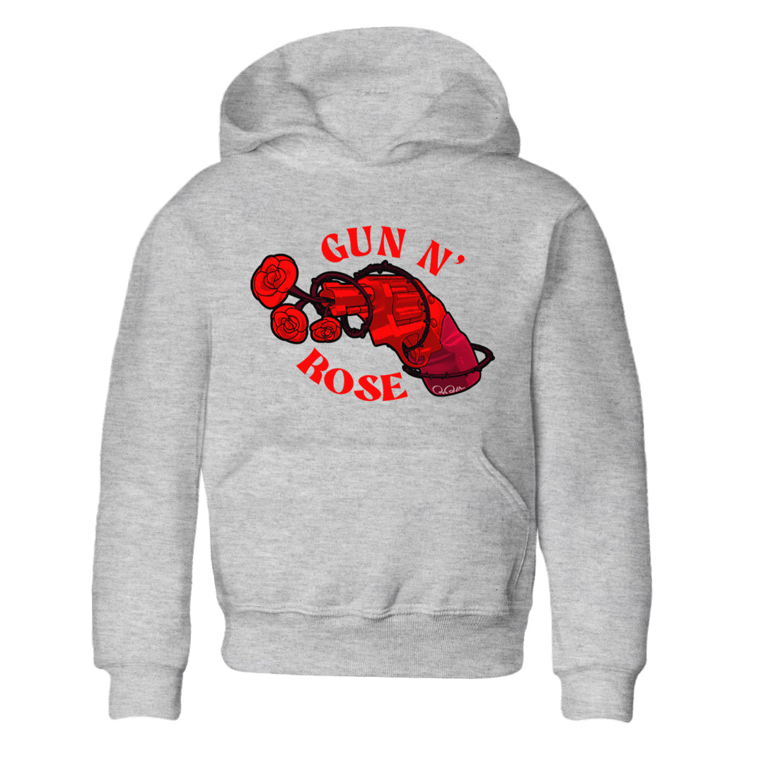 Air Force 1 Layers of Love shirt to match jordans Gun N Rose sneaker tees af1 Layers of Love Drip Gear Zone baby toddler Heather Grey 2 cotton Shirt