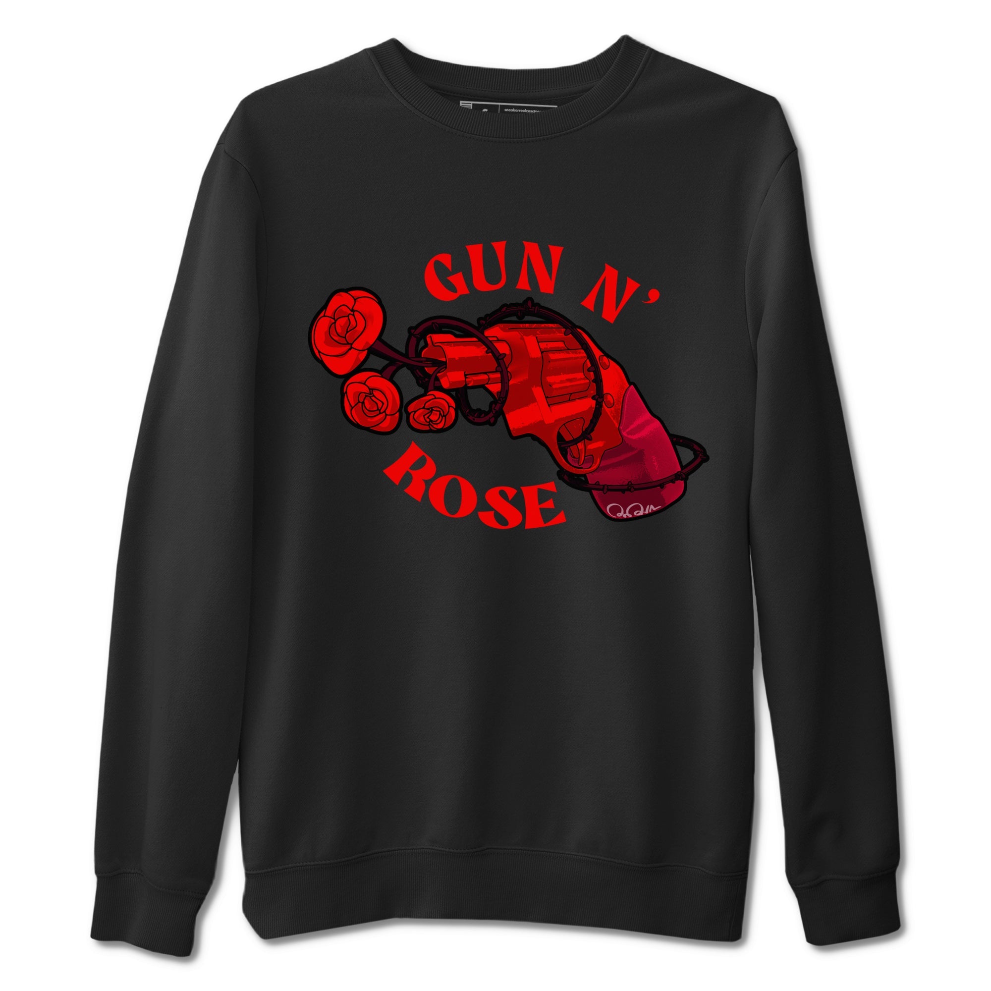 Air Force 1 Layers of Love shirt to match jordans Gun N Rose sneaker tees af1 Layers of Love Drip Gear Zone unisex cotton Black 2 crew neck shirt