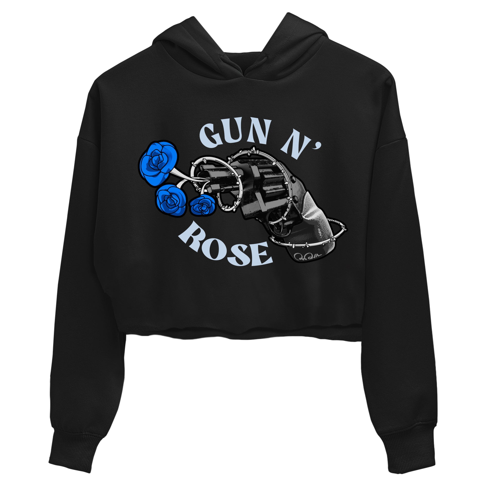 Air Jordan 11 Space shirt to match jordans Gun N Rose sneaker tees AJ11 Space Drip Gear Zone Black 2 crop length shirt