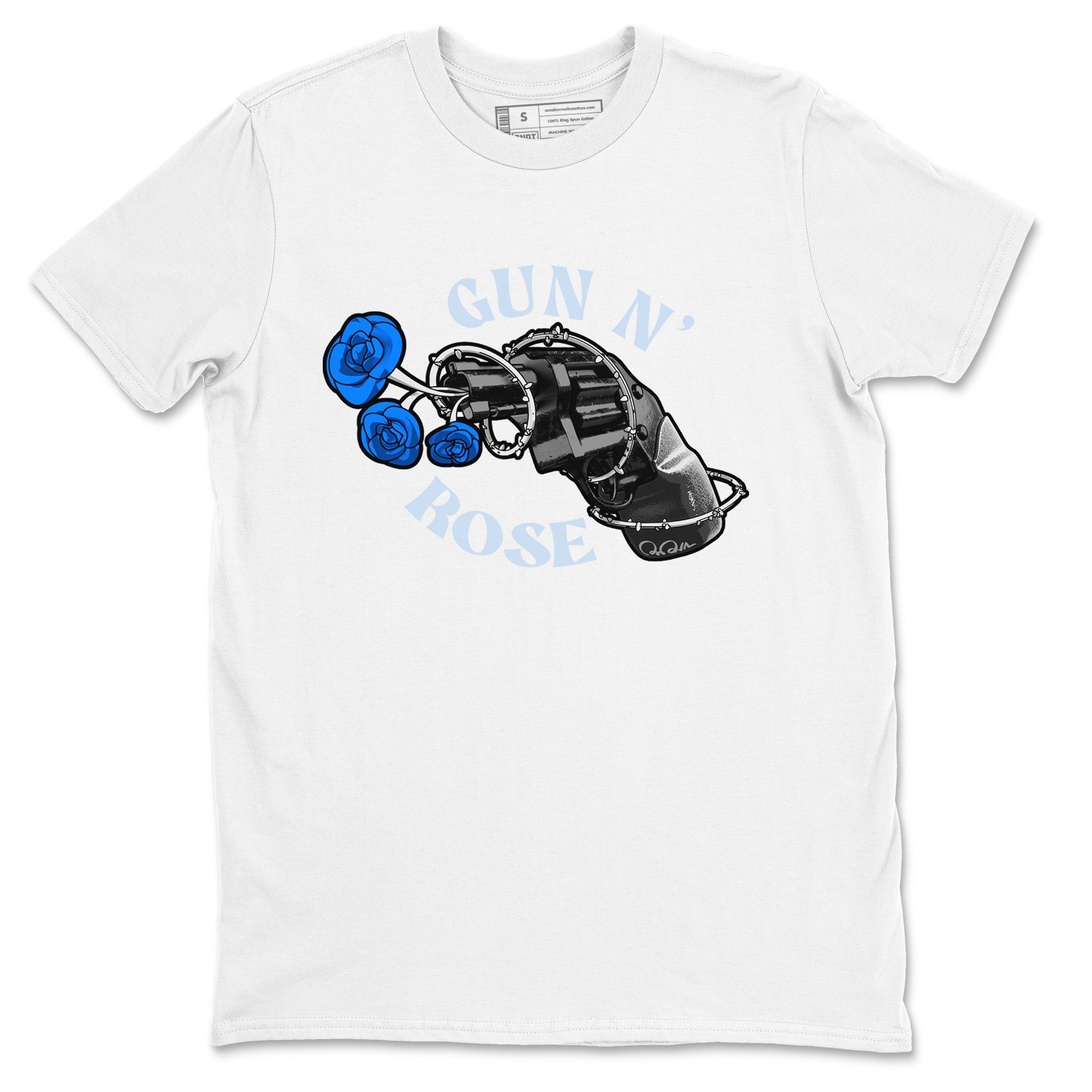 Air Jordan 11 Space shirt to match jordans Gun N Rose sneaker tees AJ11 Space Drip Gear Zone unisex cotton White 2 crew neck shirt
