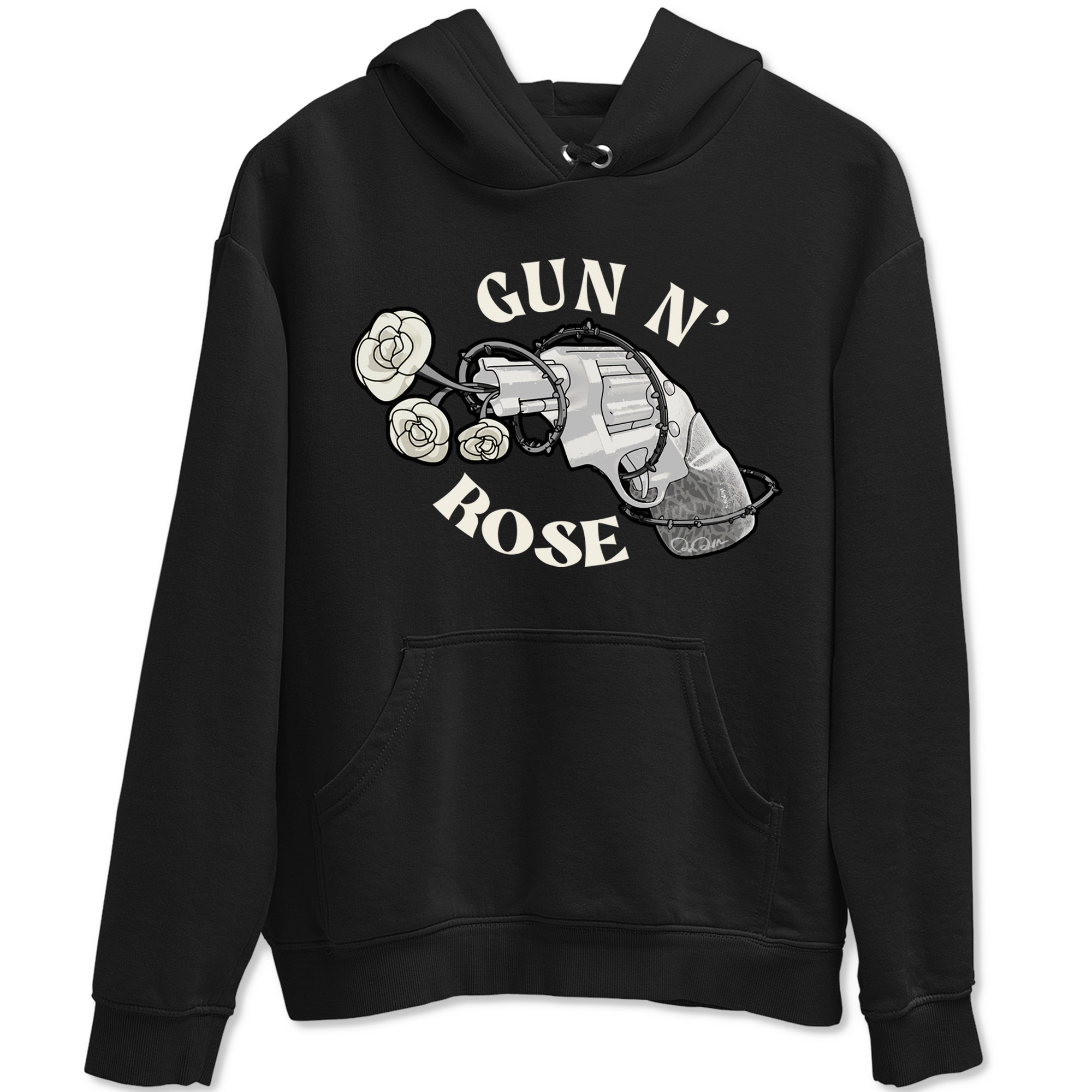 3s Ivory shirt to match jordans Gun N Rose sneaker tees Air Jordan 3 Ivory Drip Gear Zone unisex cotton Black 2 crew neck shirt