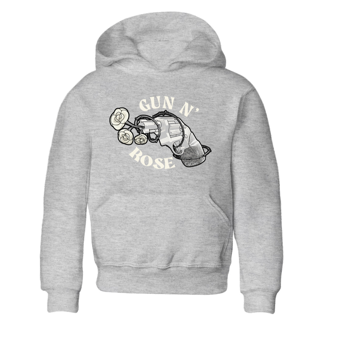 3s Ivory shirt to match jordans Gun N Rose sneaker tees Air Jordan 3 Ivory Drip Gear Zone baby toddler Heather Grey 2 cotton Shirt
