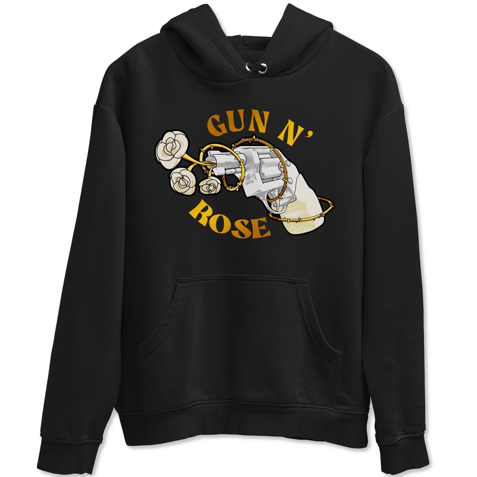 4s Sail 2024 shirt to match jordans Gun N Rose sneaker tees Air Jordan 4 Sail 2024 Drip Gear Zone unisex cotton Black 2 crew neck shirt