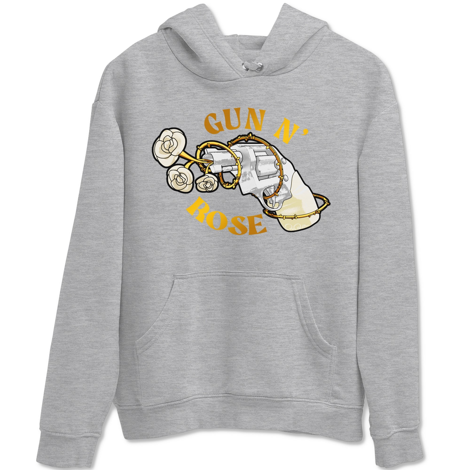 4s Sail 2024 shirt to match jordans Gun N Rose sneaker tees Air Jordan 4 Sail 2024 Drip Gear Zone unisex cotton Heather Grey 2 crew neck shirt