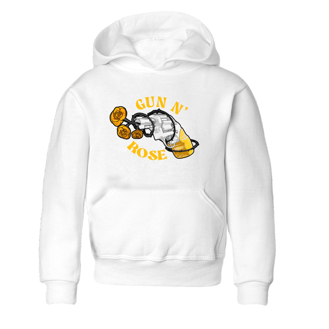 Air Jordan 6 Yellow Ochre shirt to match jordans Gun N Rose sneaker tees streetwear brand AJ6 Yellow Ochre Drip Gear Zone Brand baby toddler White 2 cotton Shirt