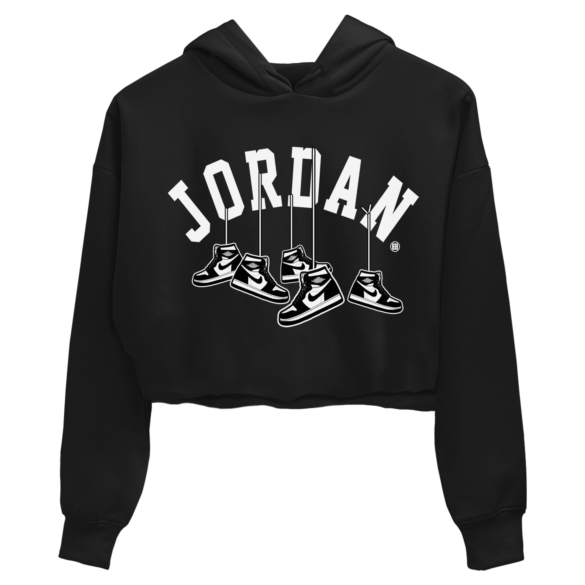 Jordan 1 Black White Sneaker Match Tees Hanging Sneakers Sneaker Tees Jordan 1 Black White Jordan to match sneaker T-Shirt Women's Shirts