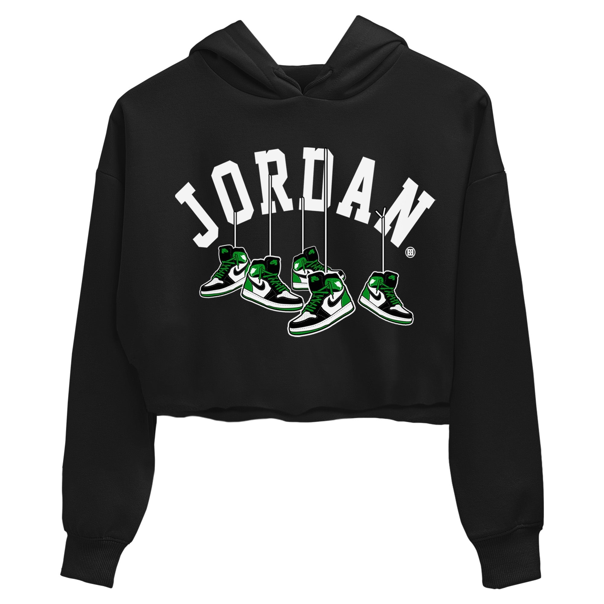 Air Jordan 1 Celtics Shirt To Match Jordans Hanging Sneakers Sneaker Tees Air Jordan 1 Retro Celtics Drip Gear Zone Sneaker Matching Clothing Women's Shirts Black 2