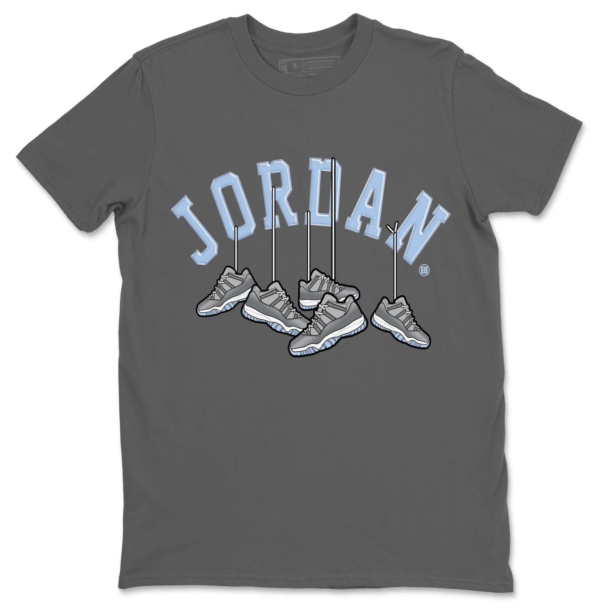 Jordan 11 Cool Grey Shirt To Match Jordans Hanging Sneakers Sneaker Tees Jordan 11 Cool Grey Drip Gear Zone Sneaker Matching Clothing Unisex Shirts