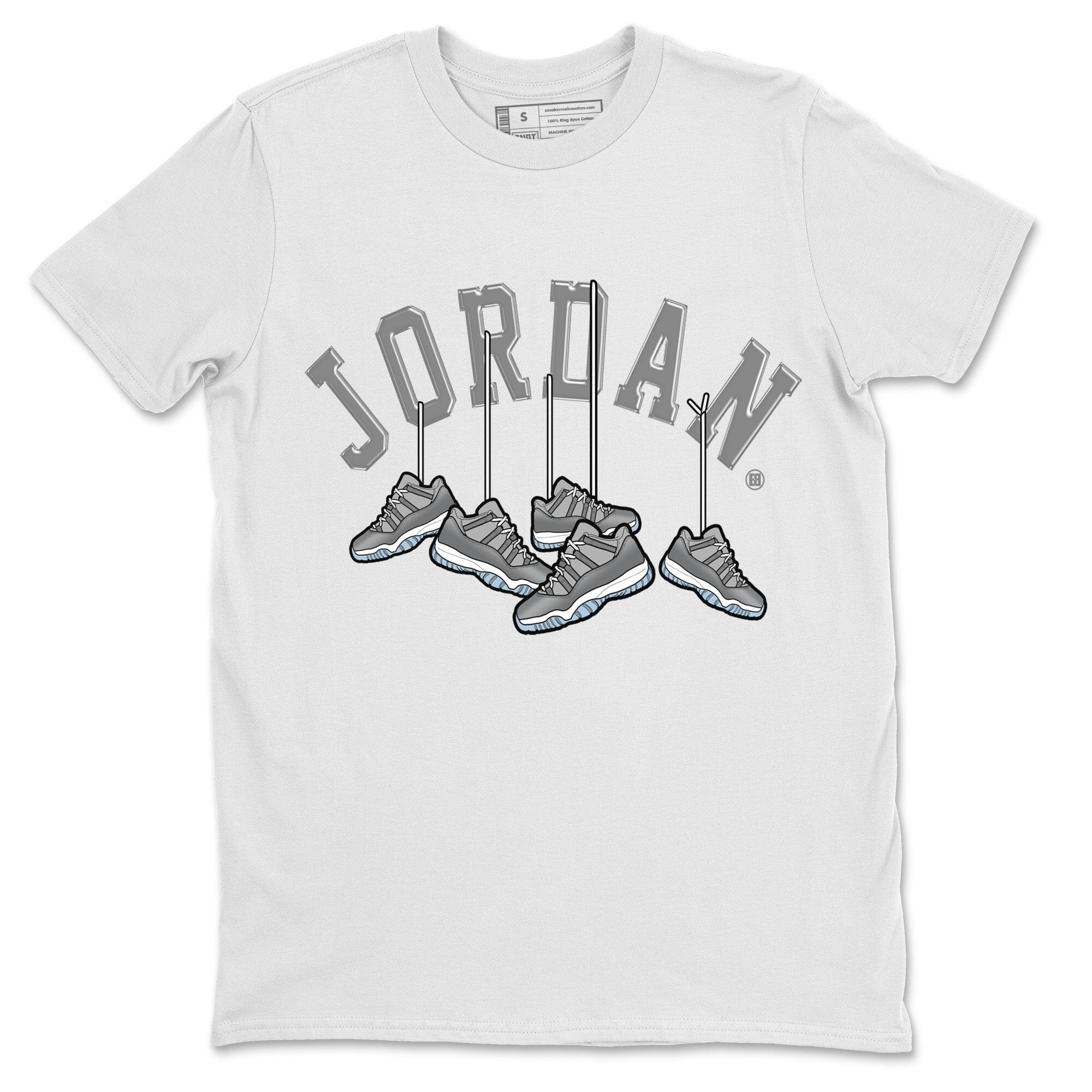 Jordan 11 Cool Grey Shirt To Match Jordans Hanging Sneakers Sneaker Tees Jordan 11 Cool Grey Drip Gear Zone Sneaker Matching Clothing Unisex Shirts
