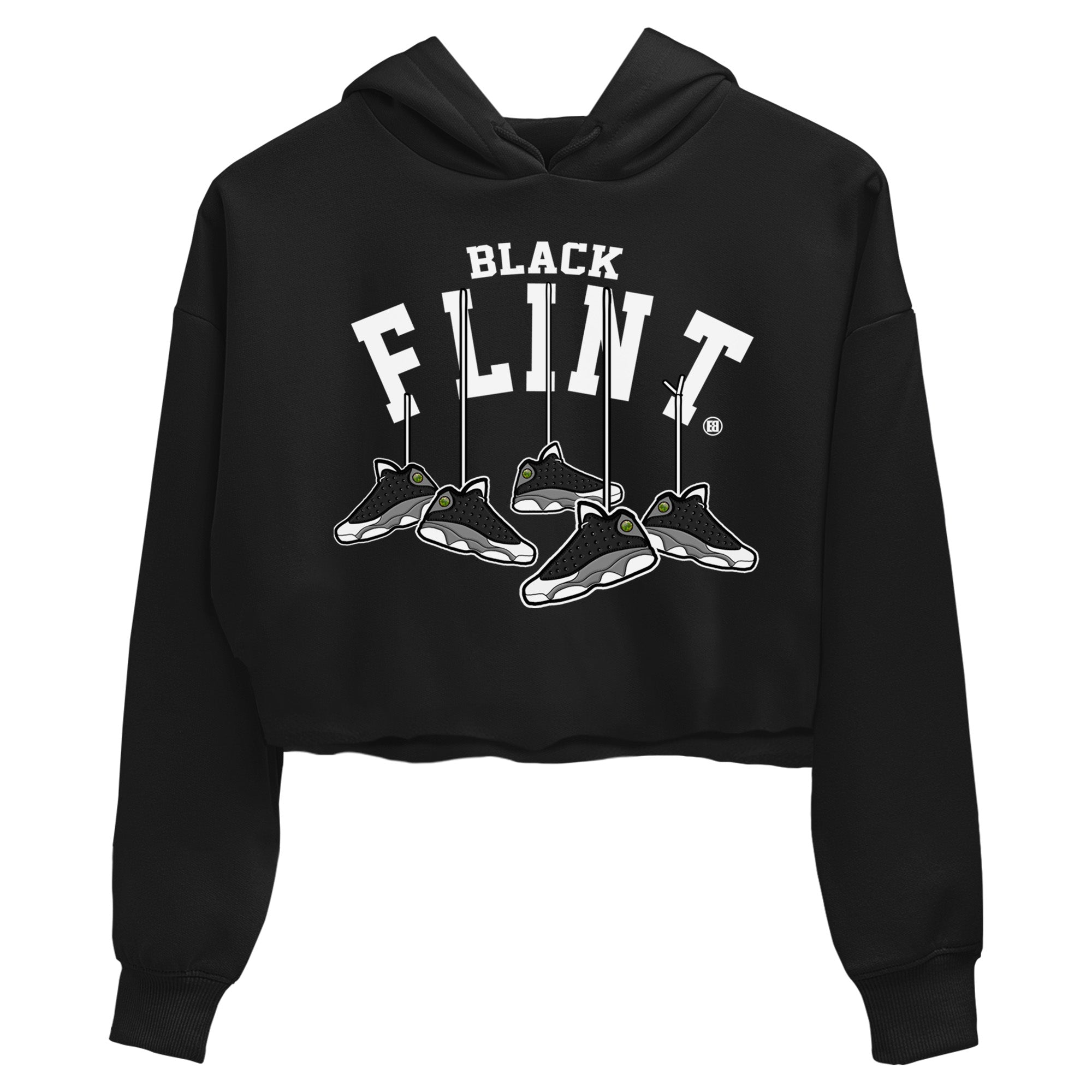 Air Jordan 13 Black Flint Sneaker Match Tees Hanging Sneakers Streetwear Sneaker Shirt Air Jordan 13 Retro Black Flint Sneaker Release Tees Women's Shirts Black 2