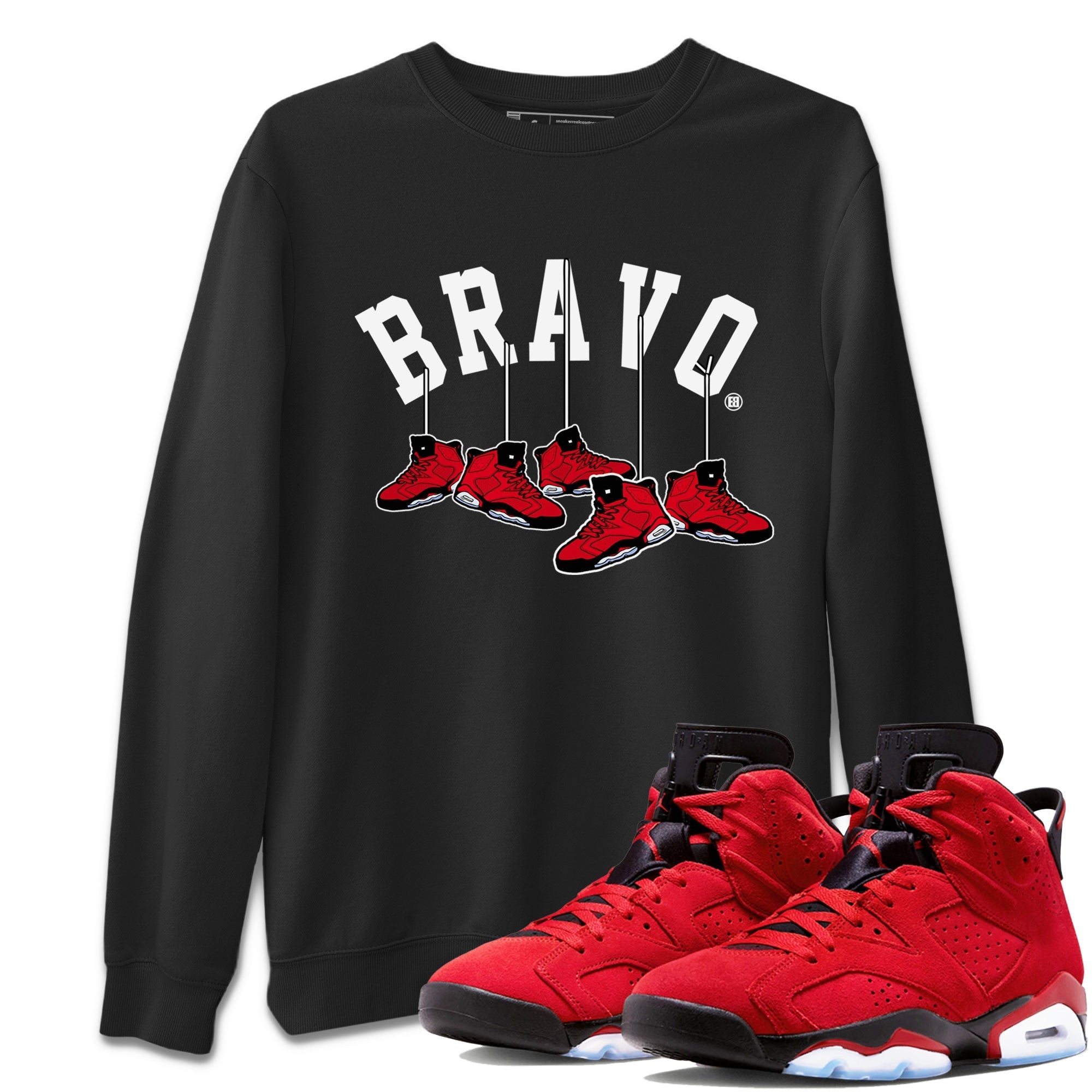 Air Jordan 6 Toro Bravo Sneaker Match Tees Hanging Sneakers t shirt Air Jordan 6 Toro Bravo Sneaker T-Shirt Unisex Shirts Black 1