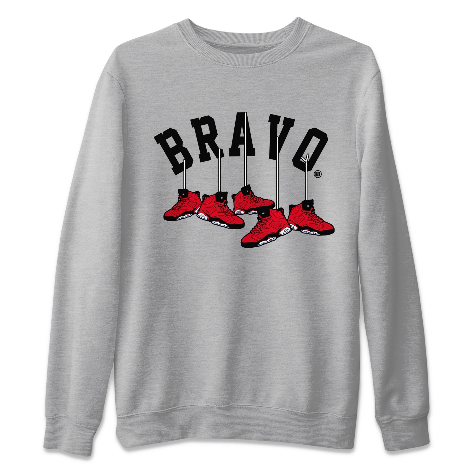 Air Jordan 6 Toro Bravo Sneaker Match Tees Hanging Sneakers t shirt Air Jordan 6 Toro Bravo Sneaker T-Shirt Unisex Shirts Heather Grey 2