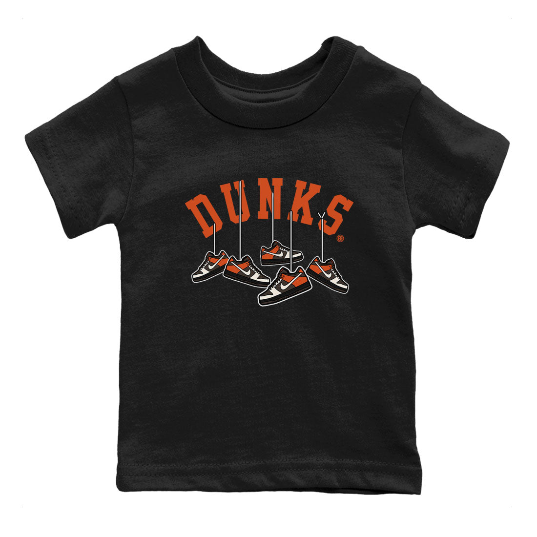 Nike Dunk Low Red Panda shirt to match jordans Hanging Sneakers sneaker tees Dunk Red Panda Drip Gear Zone Sneaker T-Shirts Youth and Baby Black 2 T-Shirt