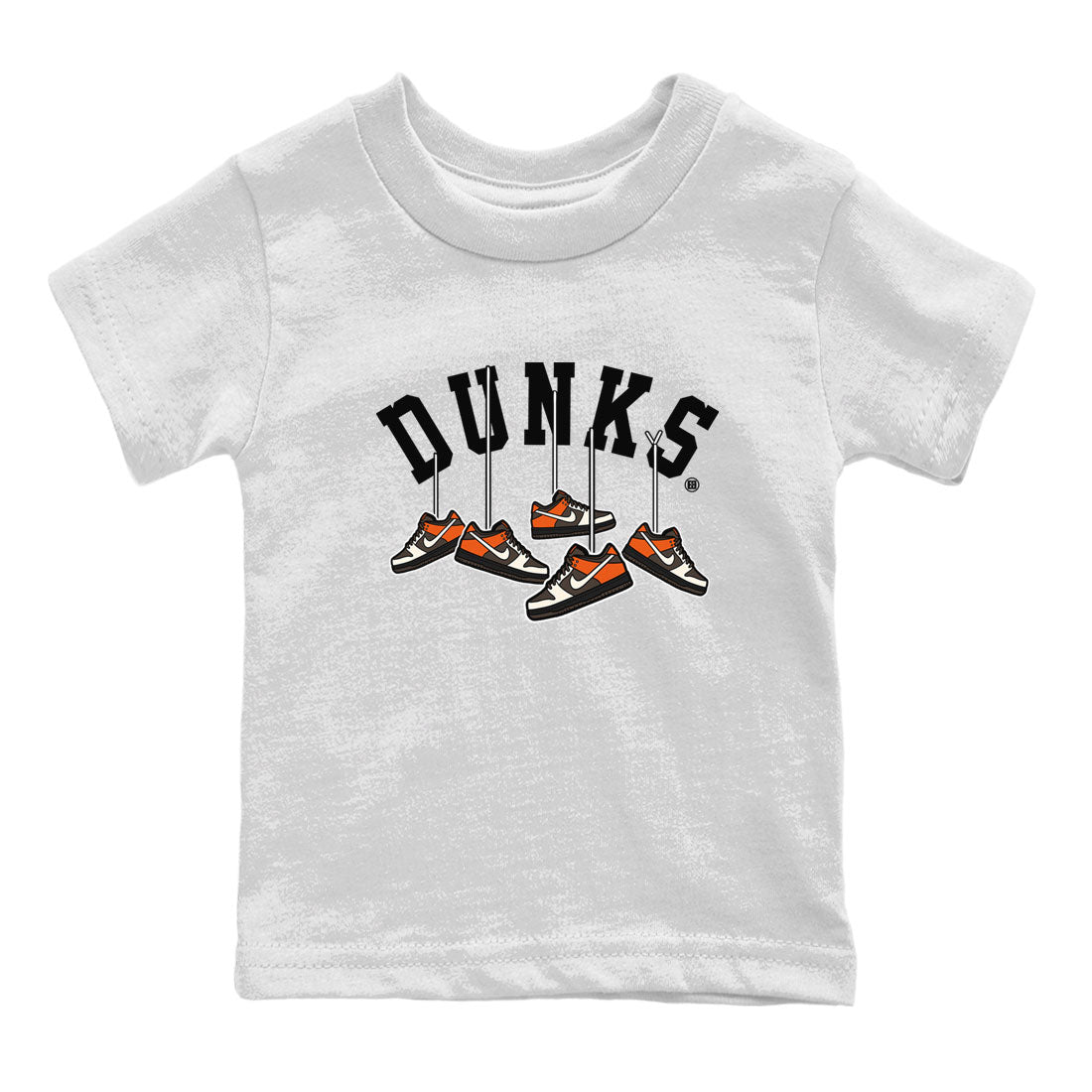 Nike Dunk Low Red Panda shirt to match jordans Hanging Sneakers sneaker tees Dunk Red Panda Drip Gear Zone Sneaker T-Shirts Youth and Baby White 2 T-Shirt