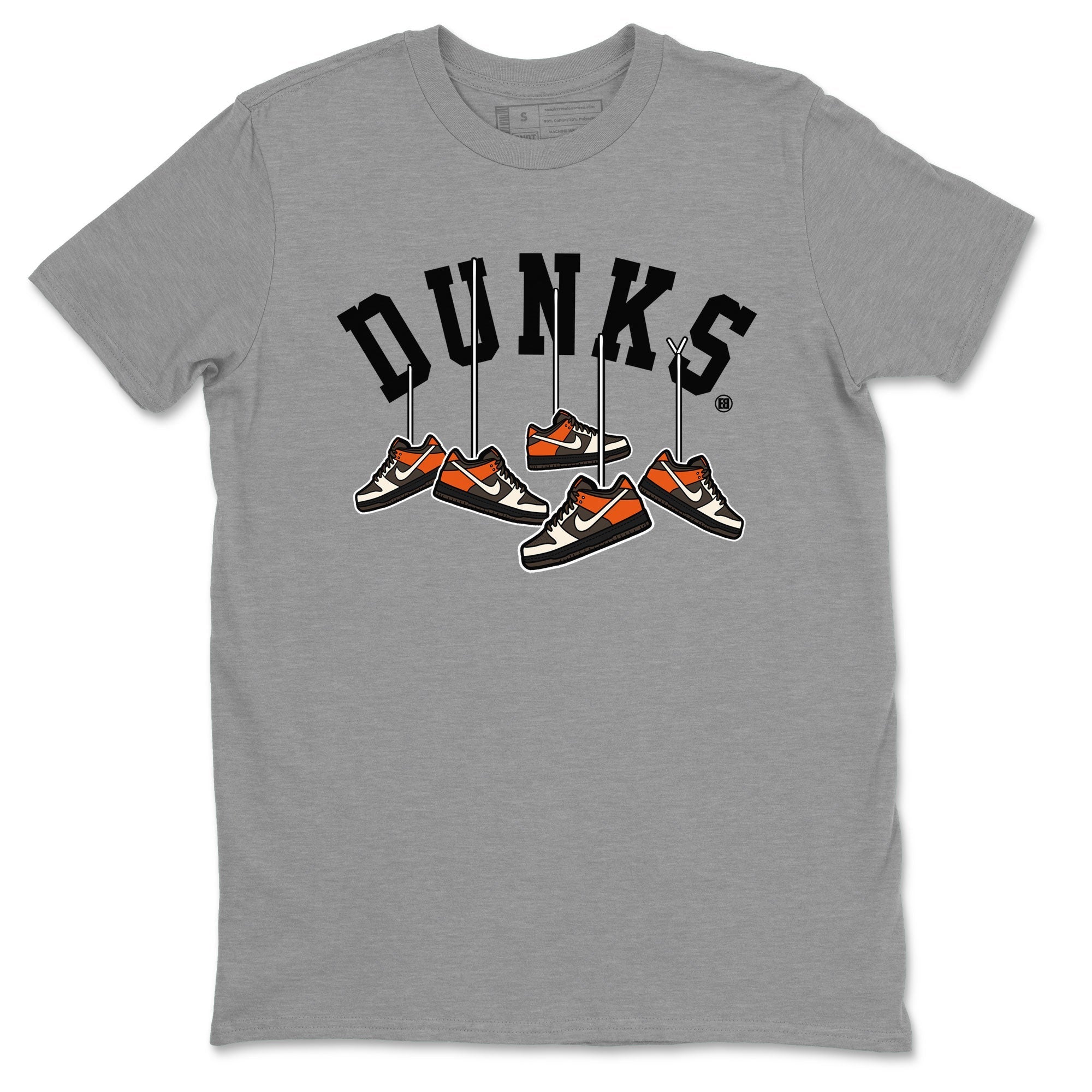 Nike Dunk Low Red Panda shirt to match jordans Hanging Sneakers sneaker tees Dunk Red Panda Drip Gear Zone Sneaker T-Shirts Crew Neck Casual Fit Heather Grey 2 T-Shirt