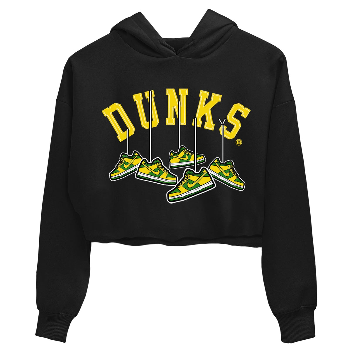 Dunk Reverse Brazil Sneaker Match Tees Hanging Sneakers Sneaker Tees Dunk Reverse Brazil Jordan to match sneaker T-Shirt Women's Shirts
