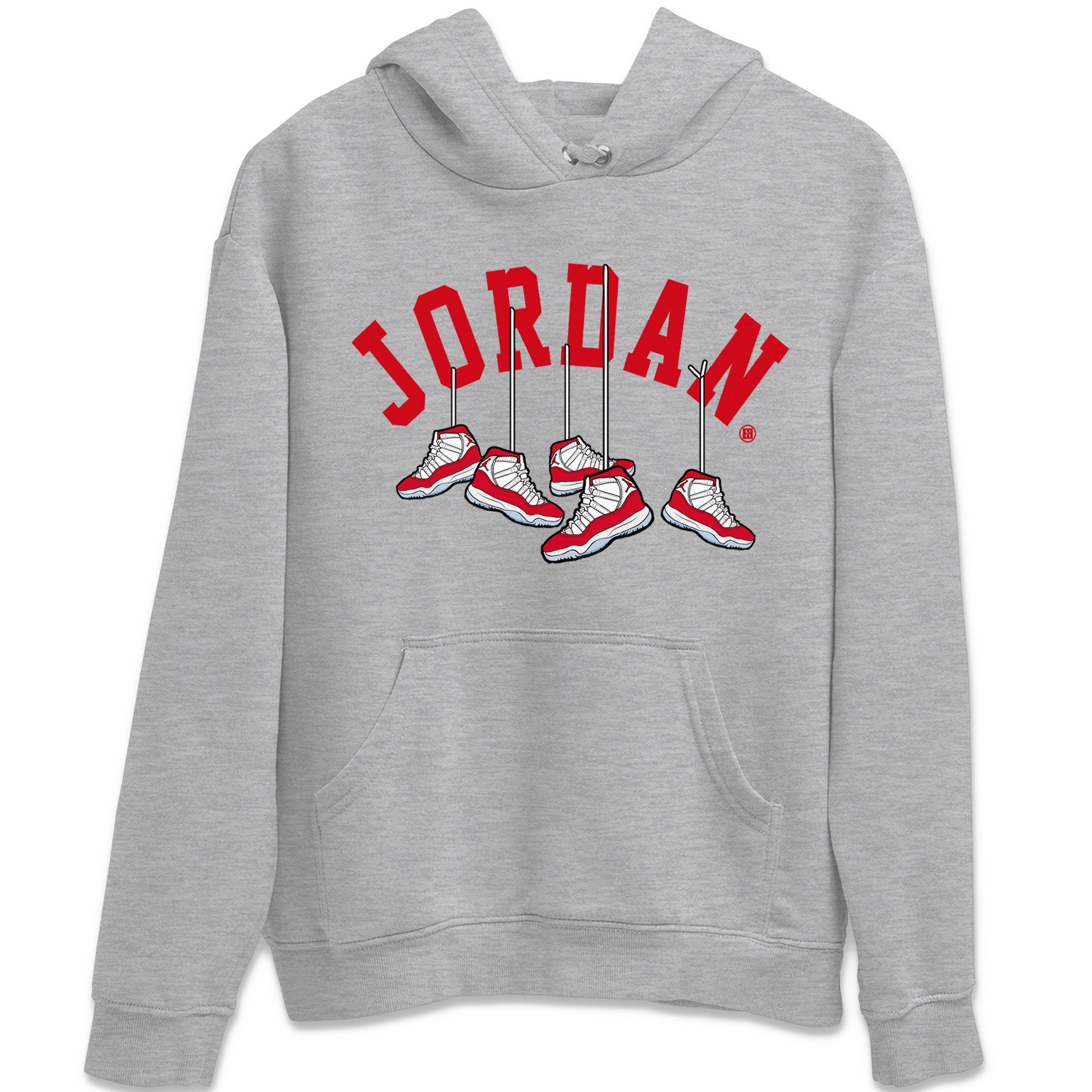 Jordan 11 Cherry Shirt To Match Jordans Hanging Sneakers Sneaker Tees Jordan 11 Cherry Drip Gear Zone Sneaker Matching Clothing Unisex Shirts