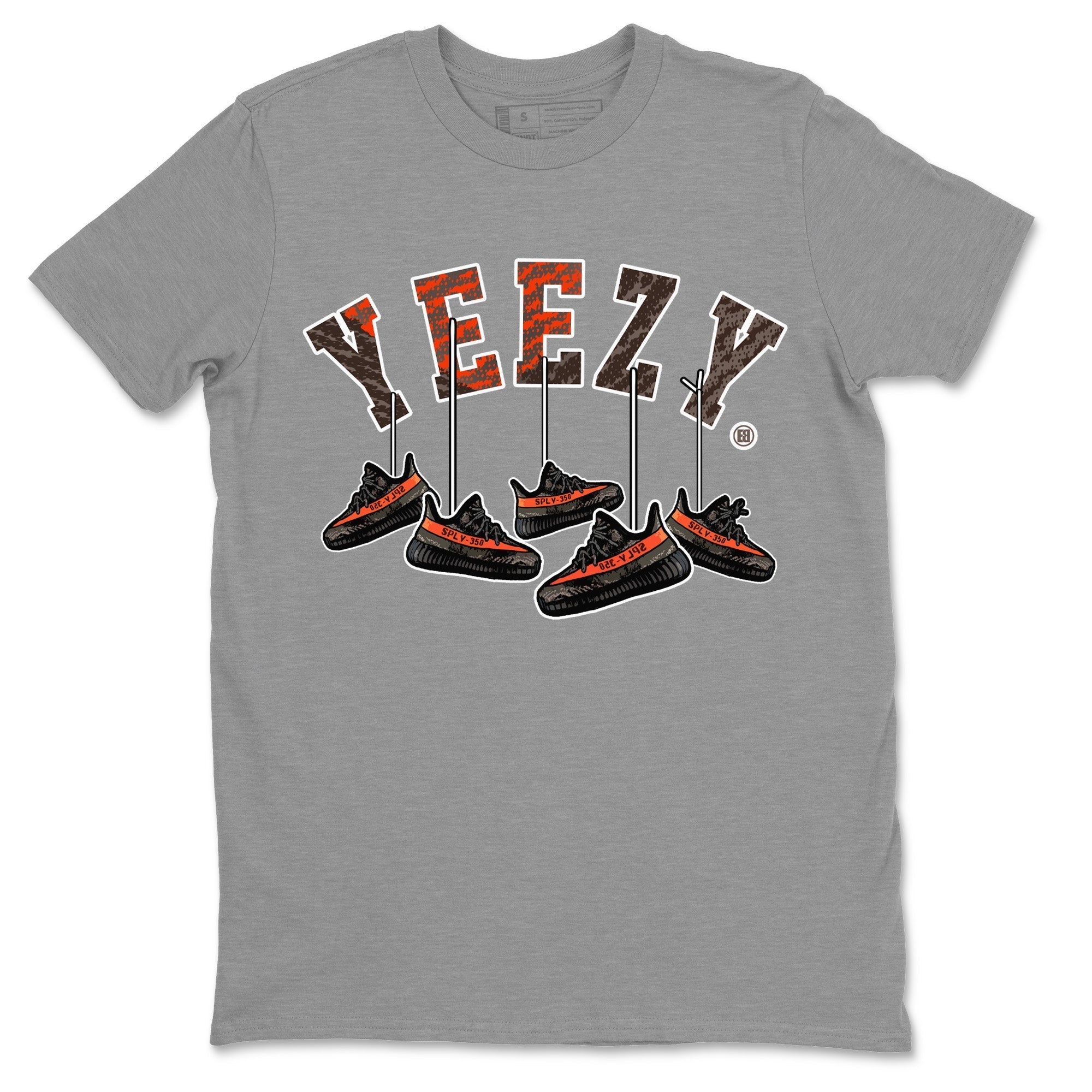 Yeezy 350 Carbon Beluga Shirt To Match Jordans Hanging Sneakers Sneaker Tees Yeezy 350 Carbon Beluga Drip Gear Zone Sneaker Matching Clothing Unisex Shirts