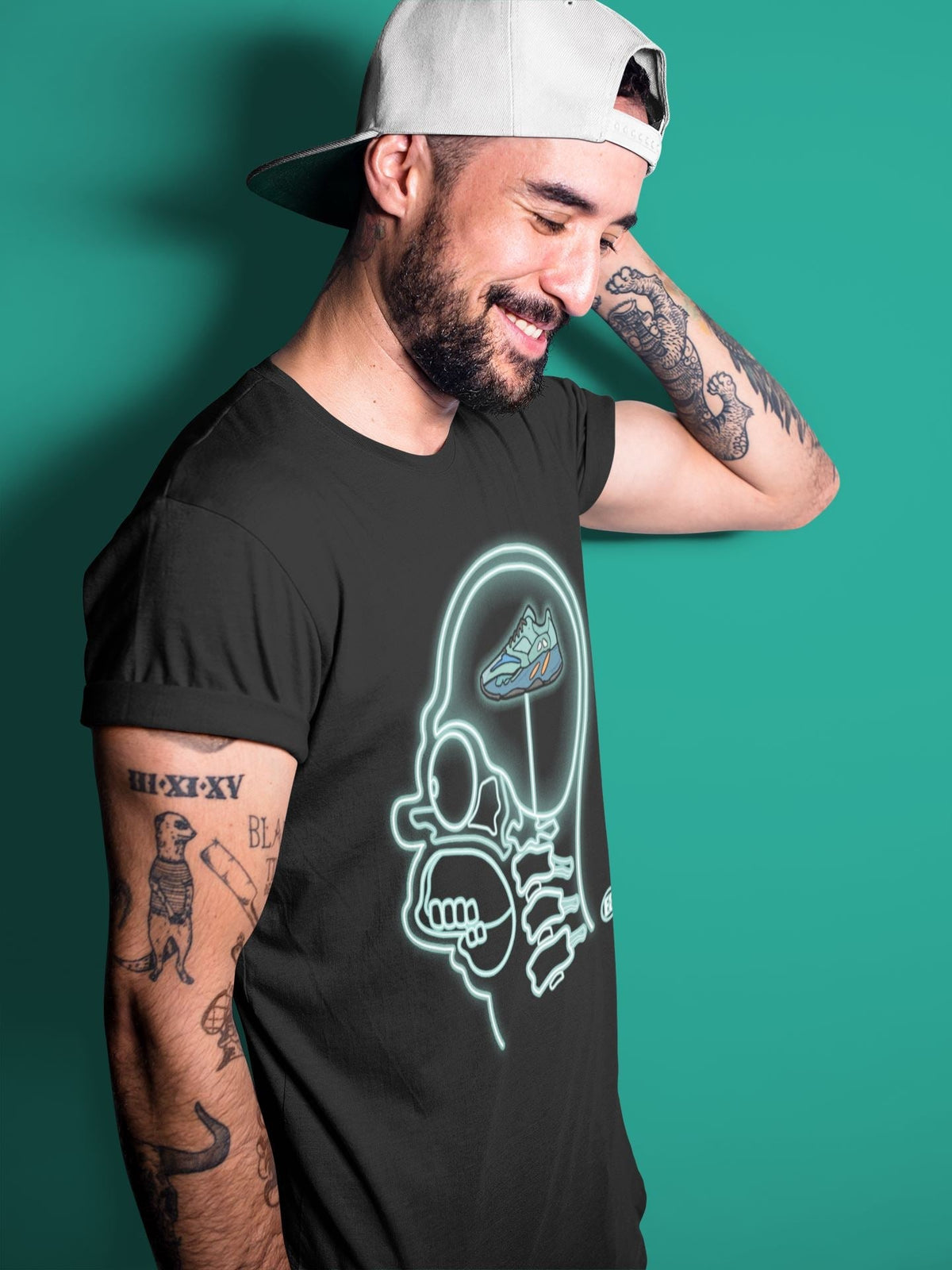 Yeezy 700 Faded Azure Sneaker Tees Drip Gear Zone Sneakerhead XRay Sneaker Tees Yeezy 700 Faded Azure Shirt Unisex Shirts