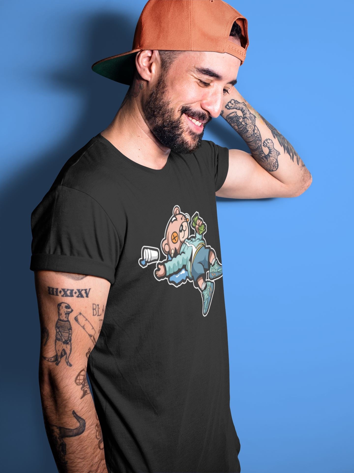 Yeezy 700 Faded Azure Shirt To Match Jordans Drunk Teddy Bear Sneaker Tees Yeezy 700 Faded Azure Drip Gear Zone Sneaker Matching Clothing Unisex Shirts