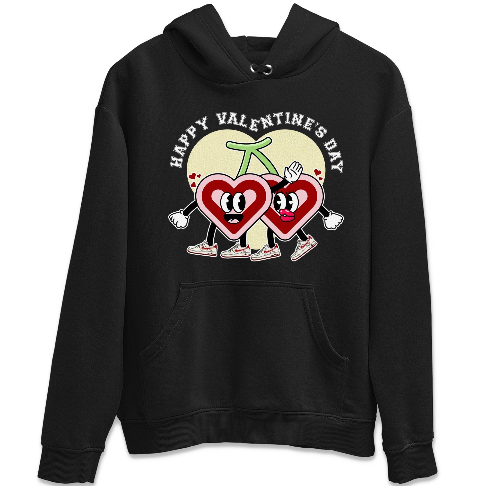 Air Force 1 Valentines Day Sneaker Match Tees Happy Valentines Day Sneaker Tees Air Force 1 Valentines Day Jordan to match sneaker T-Shirt Crew Neck Shirts