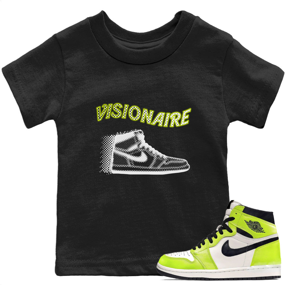 Jordan 1 Visionaire Sneaker Tees Drip Gear Zone Hazy Sneaker Tees Jordan 1 Visionaire Shirt Kids Shirts