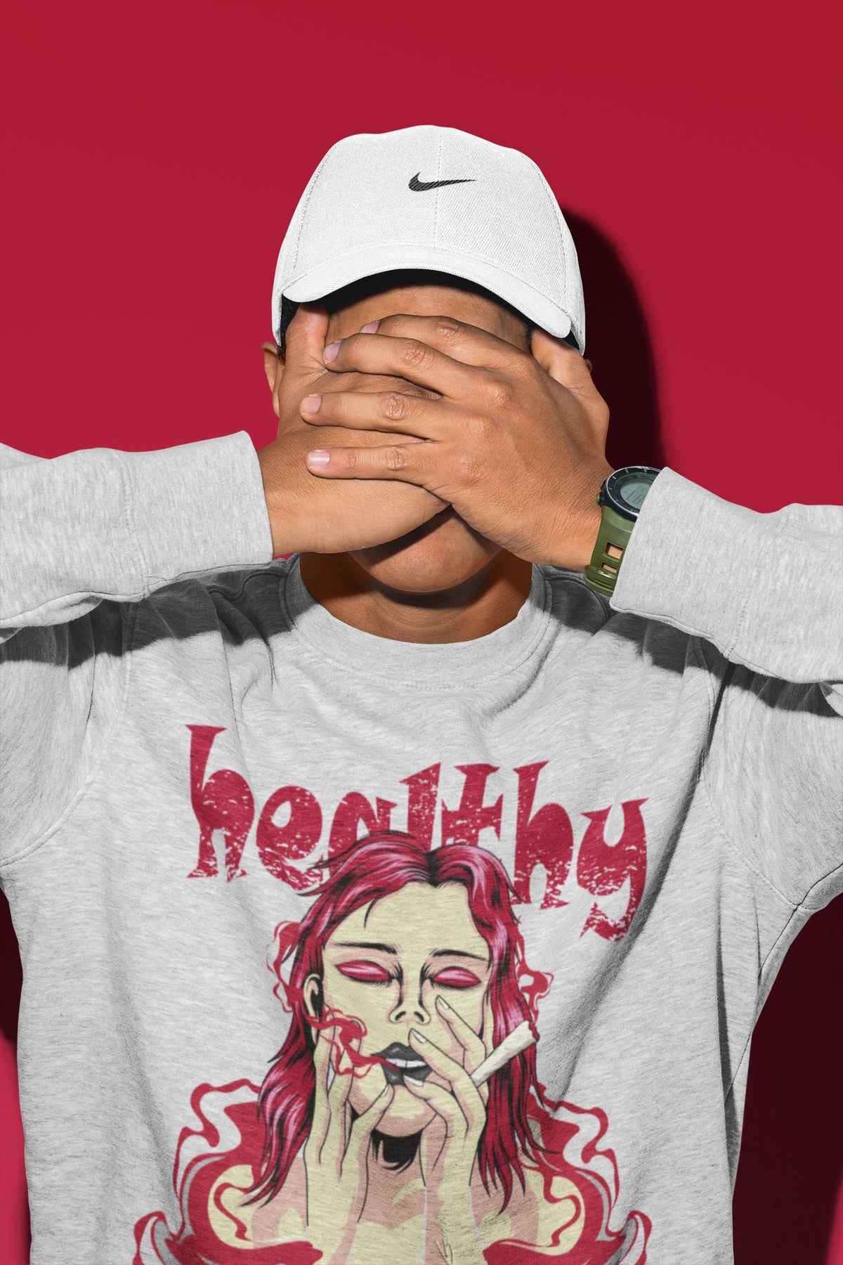 Jordan 3 Cardinal Sneaker Matching T-Shirt Healthy Sneaker Tees Jordan 3 Cardinal Sneaker Release Tees Crew Neck Tees