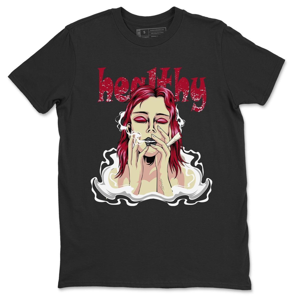 Jordan 3 Cardinal Sneaker Matching T-Shirt Healthy Sneaker Tees Jordan 3 Cardinal Sneaker Release Tees Crew Neck Tees