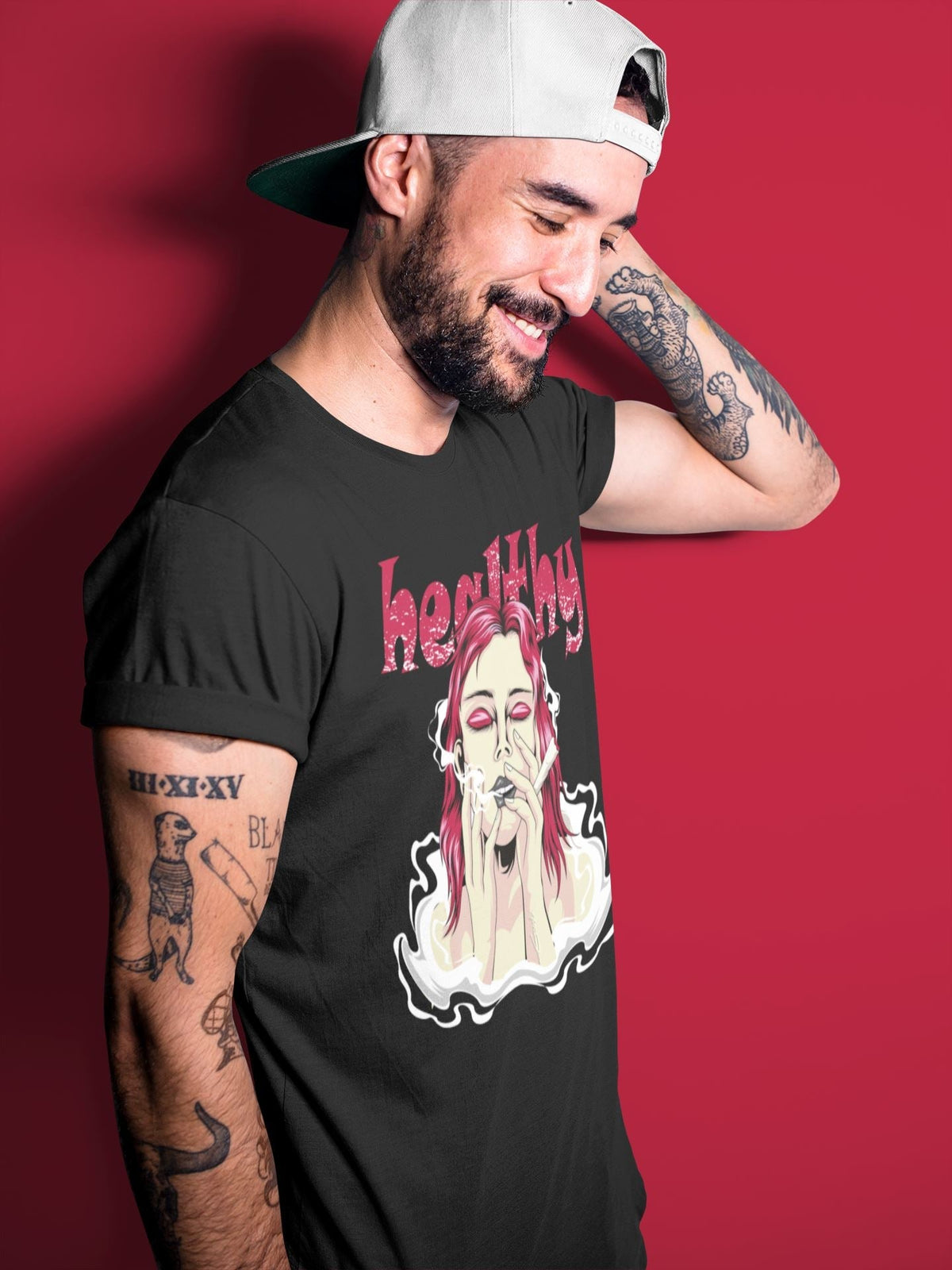Jordan 3 Cardinal Sneaker Matching T-Shirt Healthy Sneaker Tees Jordan 3 Cardinal Sneaker Release Tees Crew Neck Tees