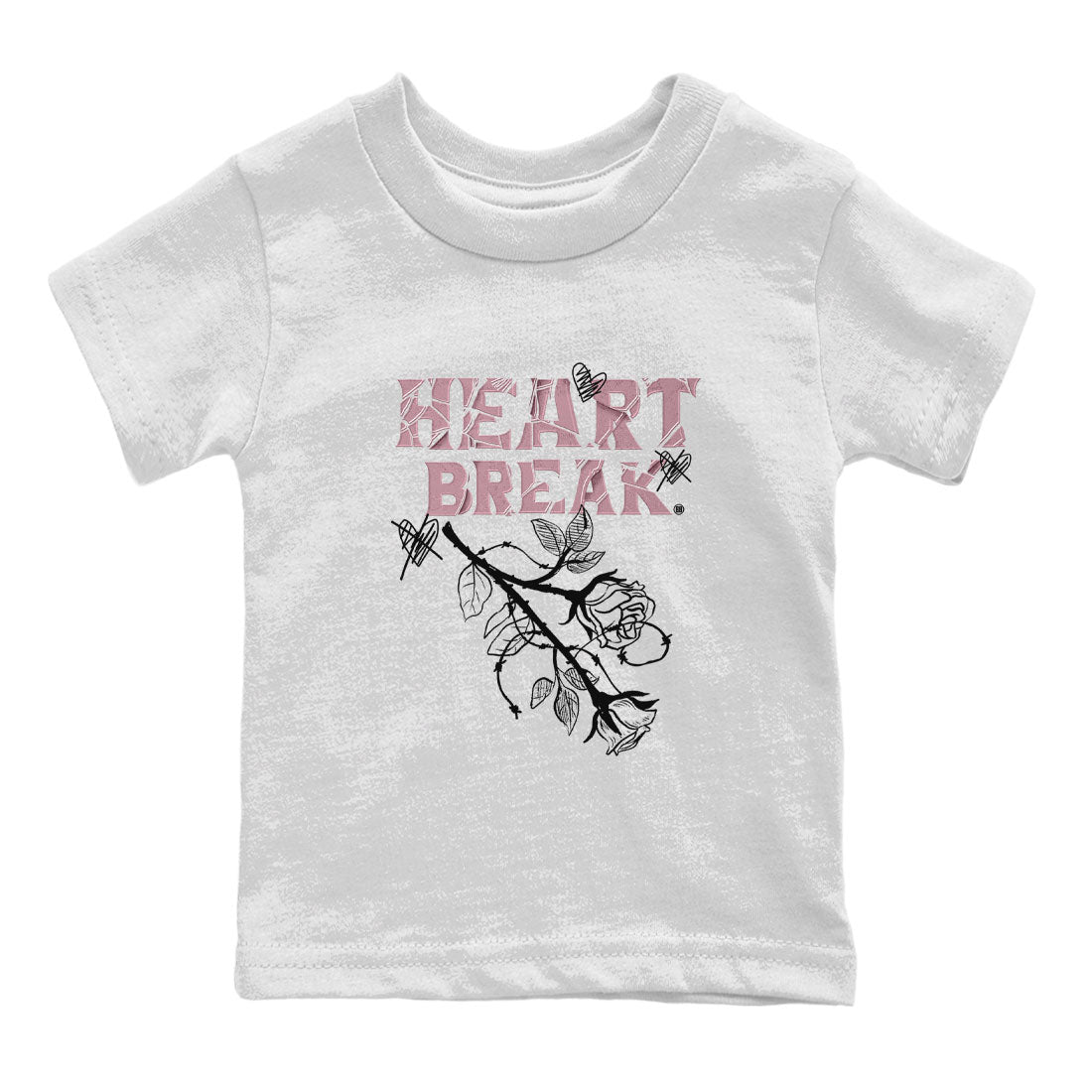 Air Jordan 1 Mauve shirt to match jordans Heart Break sneaker matching Sneaker Matching Tee Jordan 1 High OG Mauve Drip Gear Zone Baby Toddler White 2 Sneaker Matching Tee
