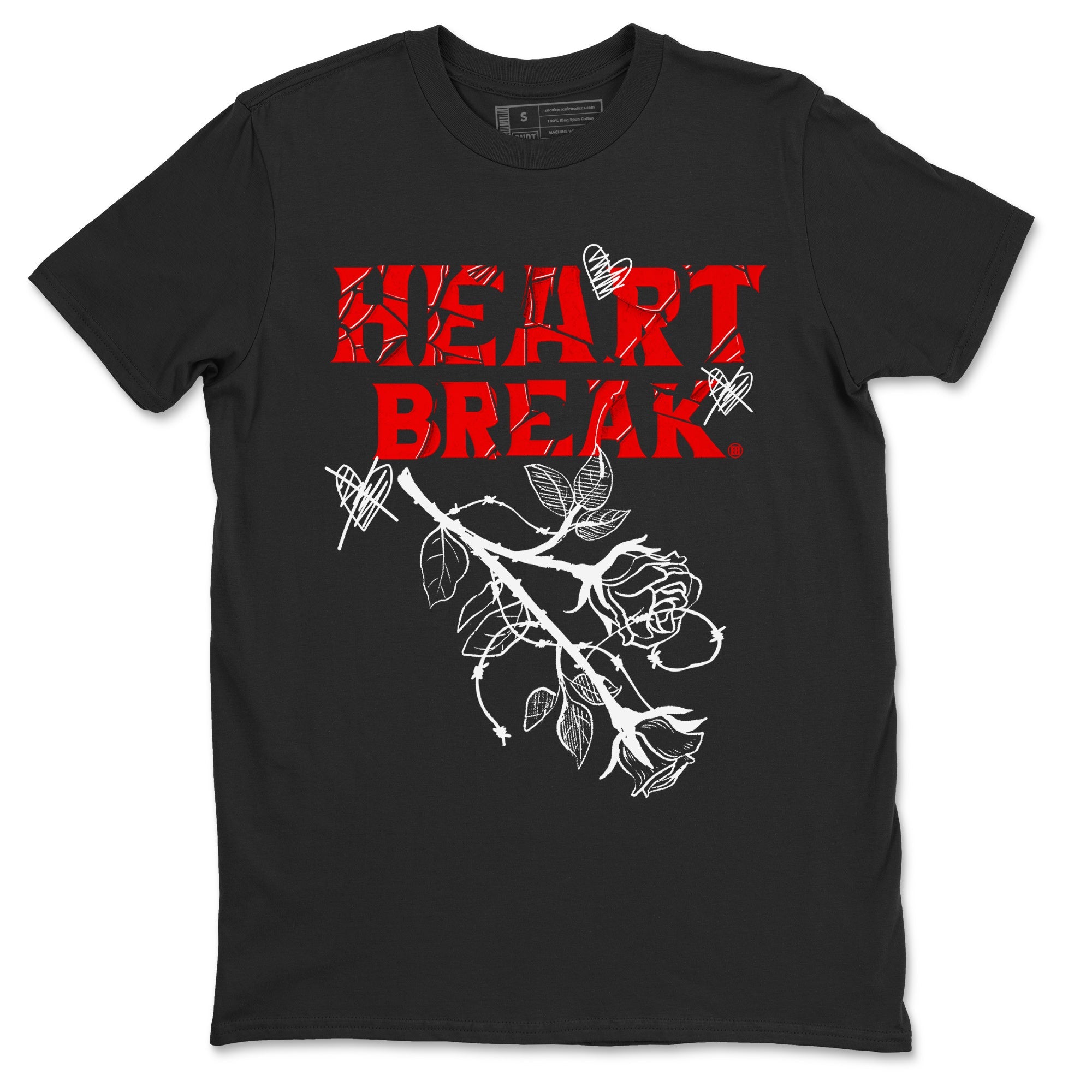 Air Jordan 1 Spider Man Sneaker Match Tees Heart Break Sneaker Release Tees Air Jordan 1 Spider Man T Shirt Unisex Shirts Black 2
