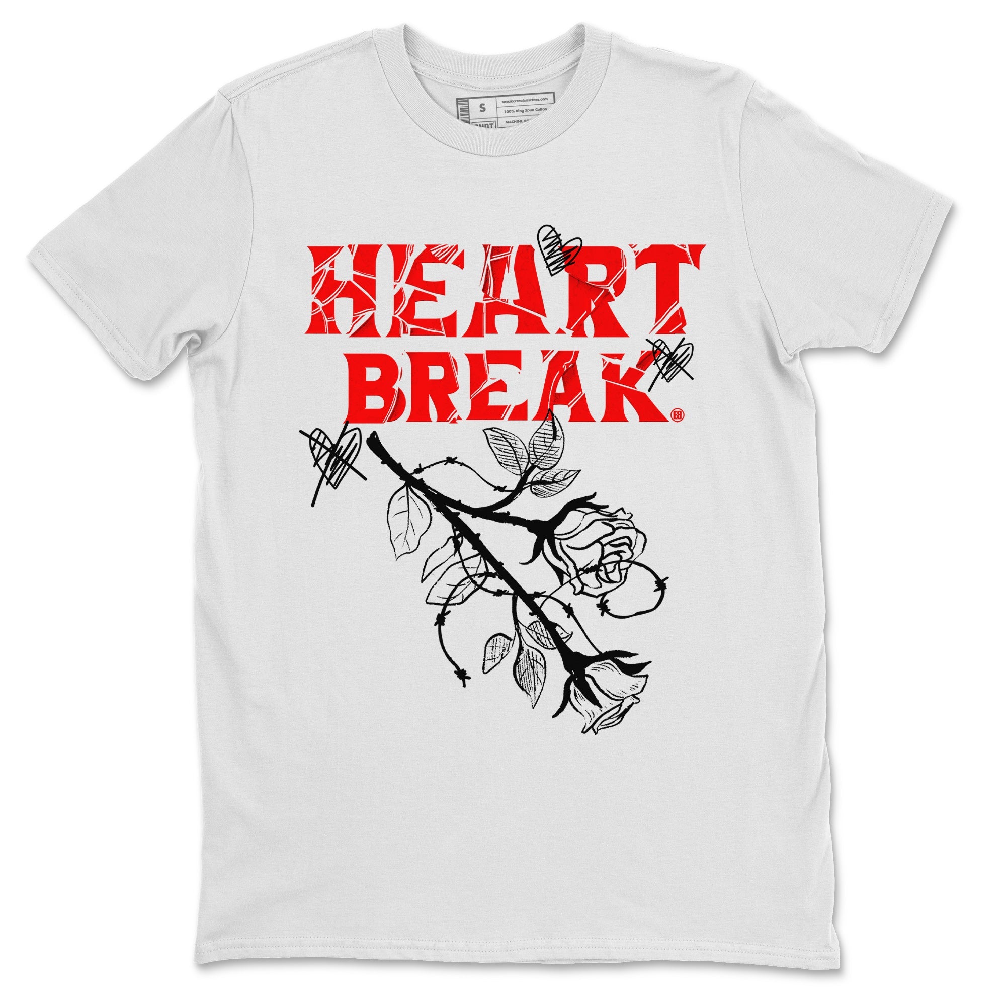 Air Jordan 1 Spider Man Sneaker Match Tees Heart Break Sneaker Release Tees Air Jordan 1 Spider Man T Shirt Unisex Shirts White 2
