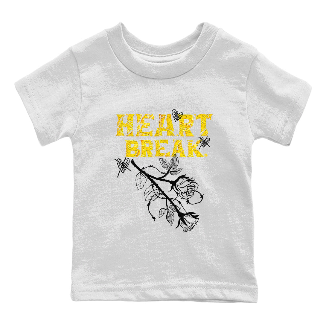 Air Jordan 11 Yellow Python Sneaker Match Tees Heart Break Streetwear Sneaker Shirt Snakeskin 11s Streetwear Sneaker Shirt Kids Shirts White 2