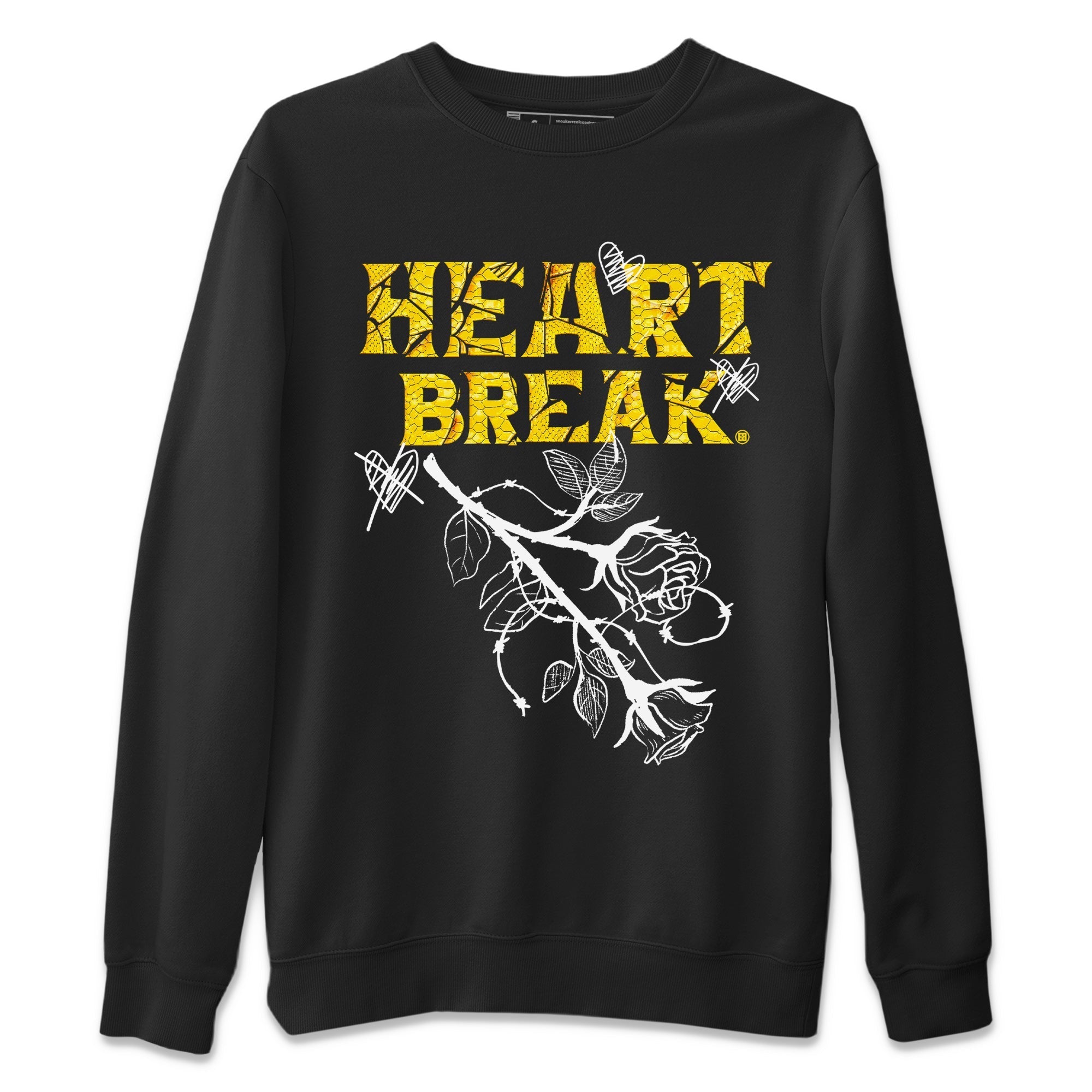 Air Jordan 11 Yellow Python Sneaker Match Tees Heart Break Streetwear Sneaker Shirt Snakeskin 11s Streetwear Sneaker Shirt Unisex Shirts Black 2