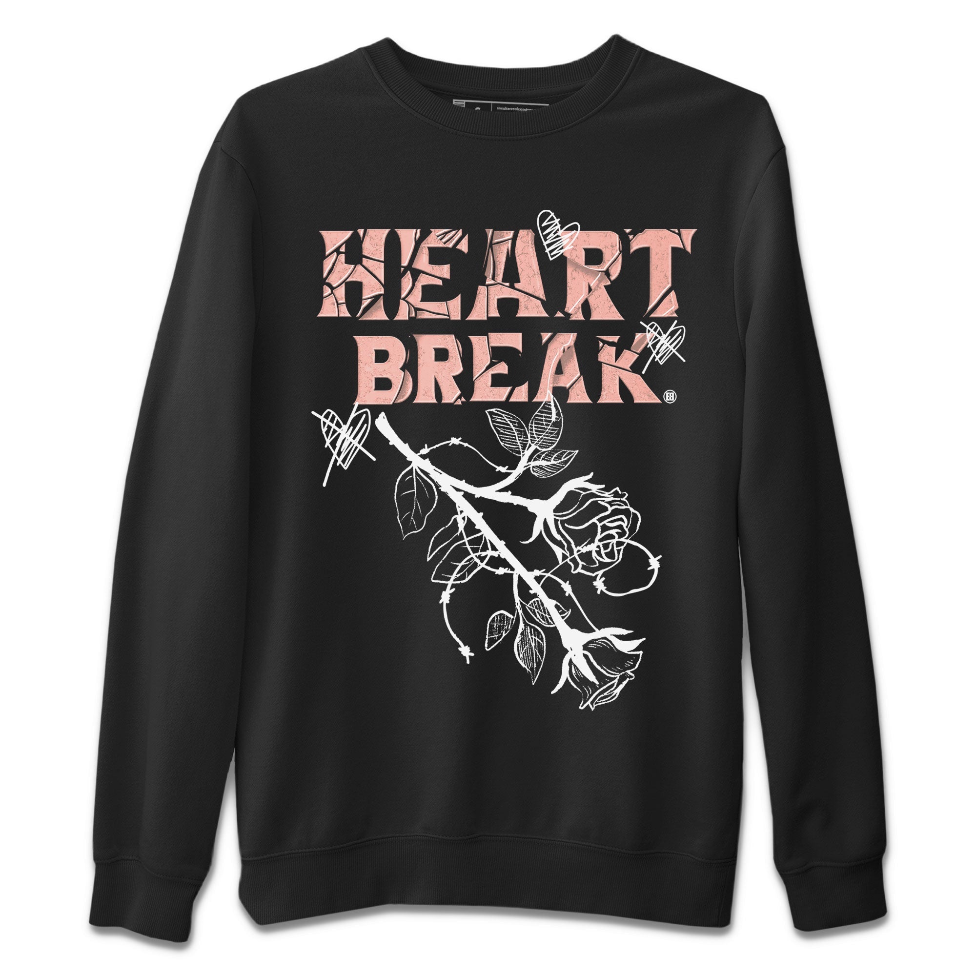 Dunk Low WMNS Rose Whisper shirt to match jordans Heart Break Streetwear Sneaker Shirt Dunk Rose Whisper Drip Gear Zone Sneaker Matching Clothing Casual Unisex shirts Black 2 T-Shirt