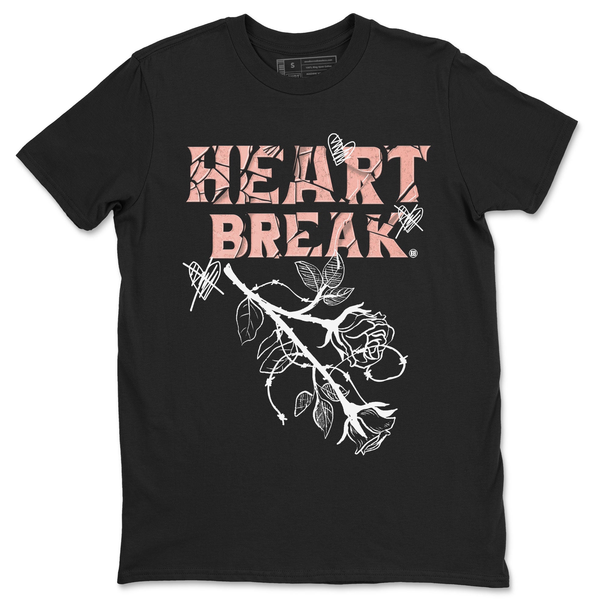 Dunk Low WMNS Rose Whisper shirt to match jordans Heart Break Streetwear Sneaker Shirt Dunk Rose Whisper Drip Gear Zone Sneaker Matching Clothing Casual Unisex shirts Black 2 T-Shirt