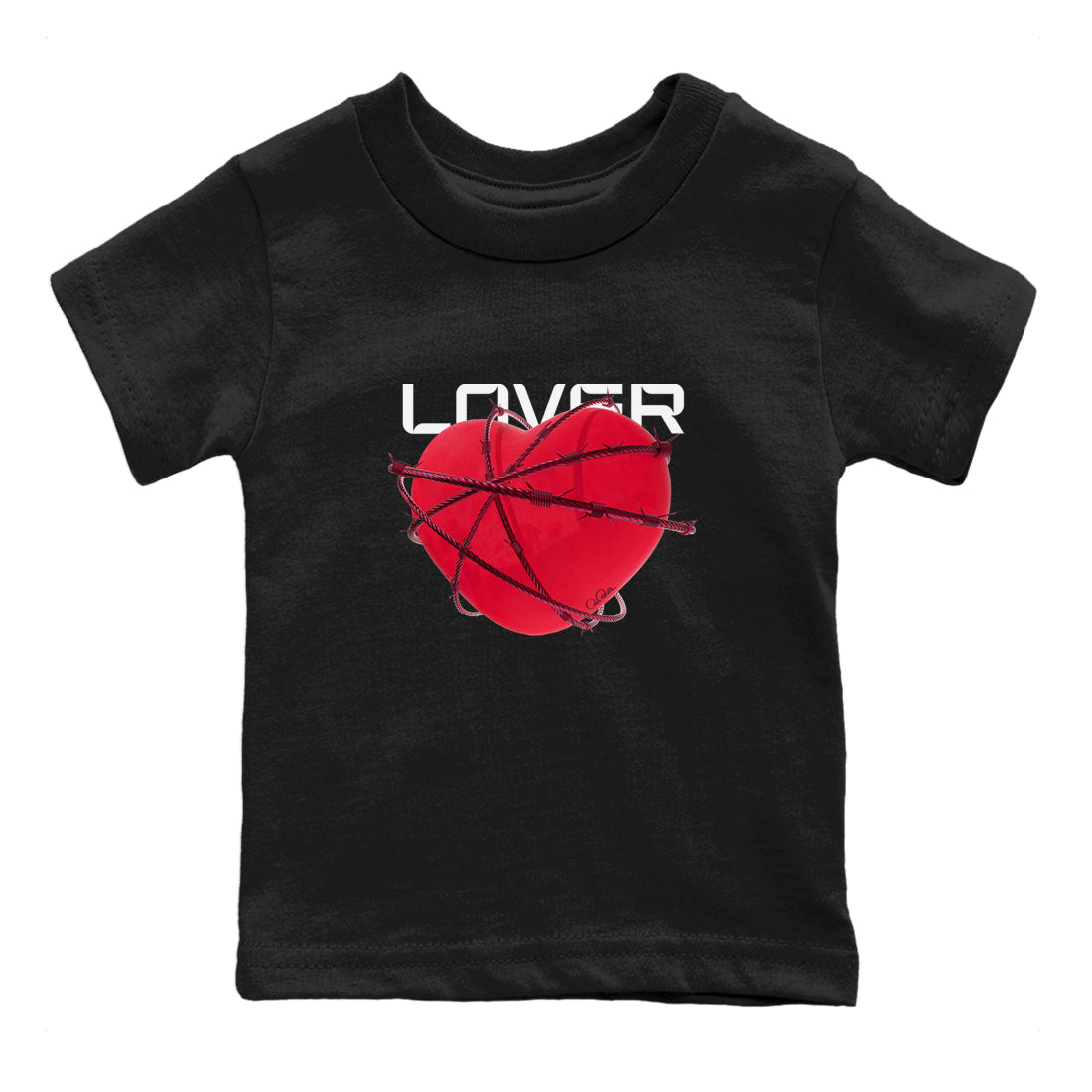 Air Force 1 Layers of Love shirt to match jordans Heart Lover sneaker tees af1 Layers of Love Drip Gear Zone baby toddler Black 2 cotton Shirt