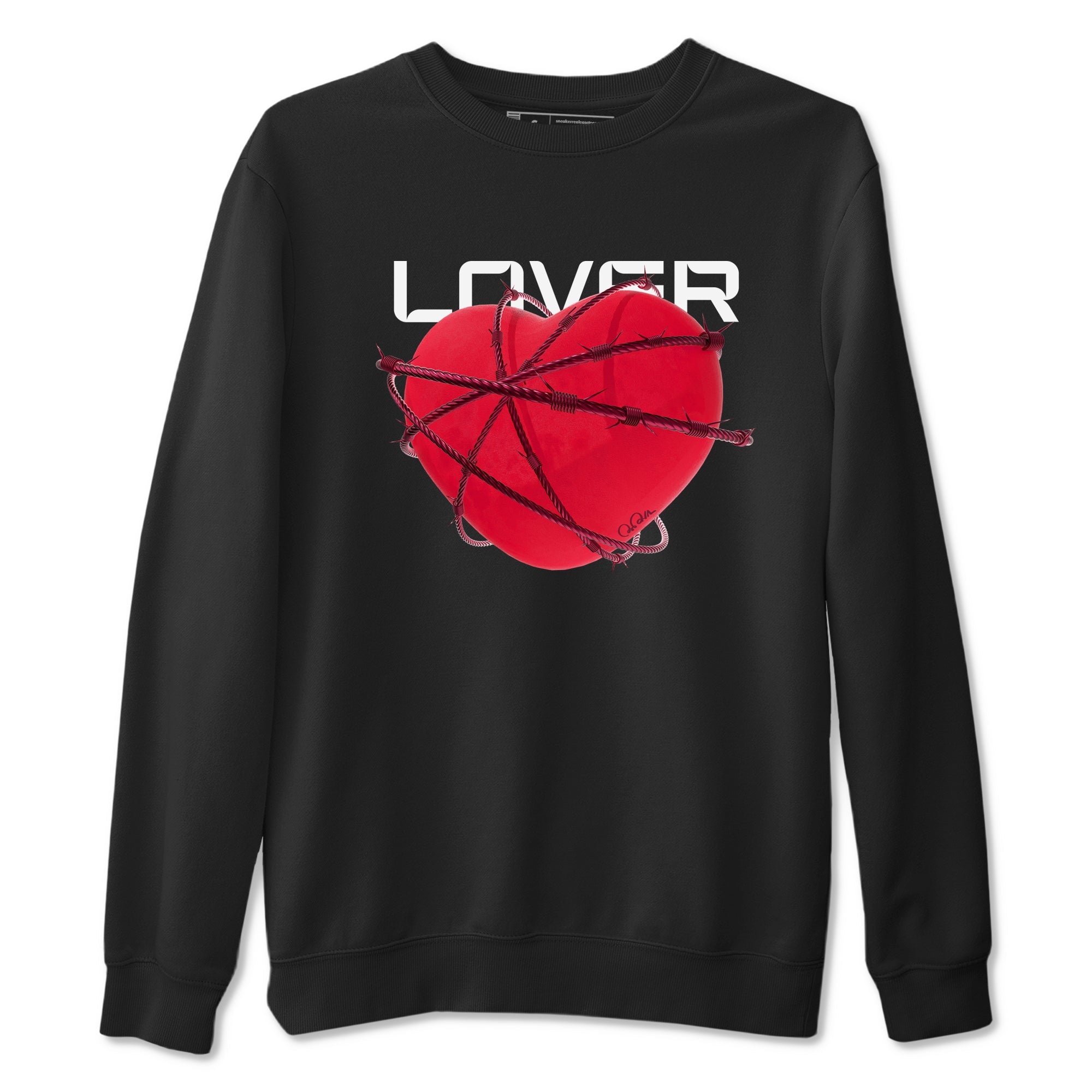 Air Force 1 Layers of Love shirt to match jordans Heart Lover sneaker tees af1 Layers of Love Drip Gear Zone unisex cotton Black 2 crew neck shirt