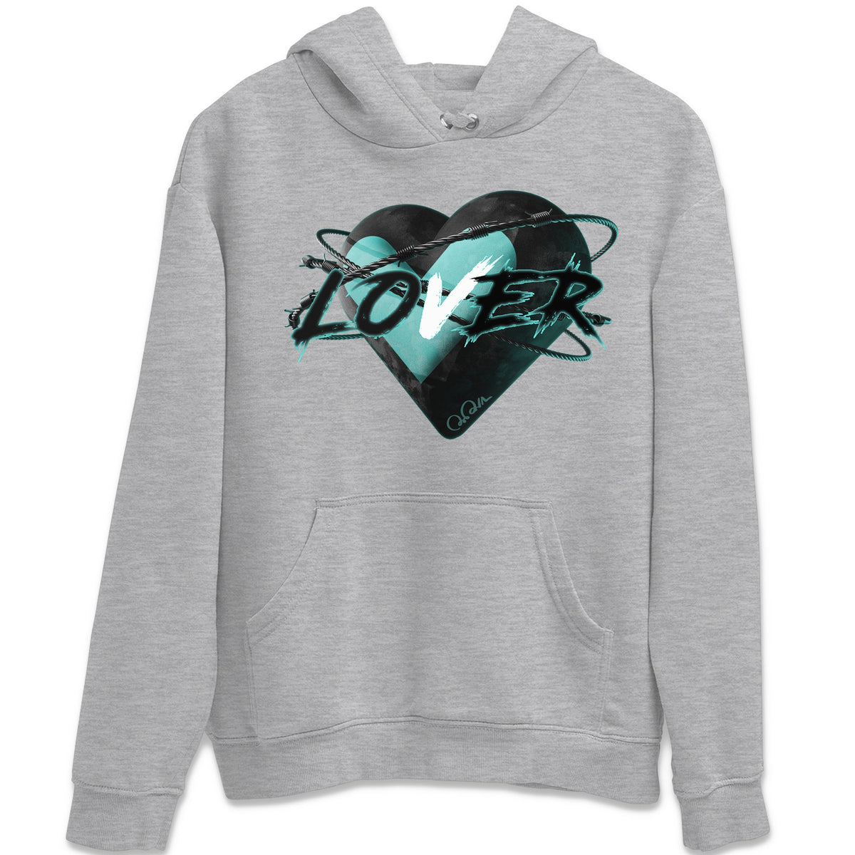 Air Force 1 Tiffany Shirt To Match Jordans Heart Lover Sneaker Tees Nike Tiffany AF1Drip Gear Zone Sneaker Matching Clothing Unisex Shirts Heather Grey 2