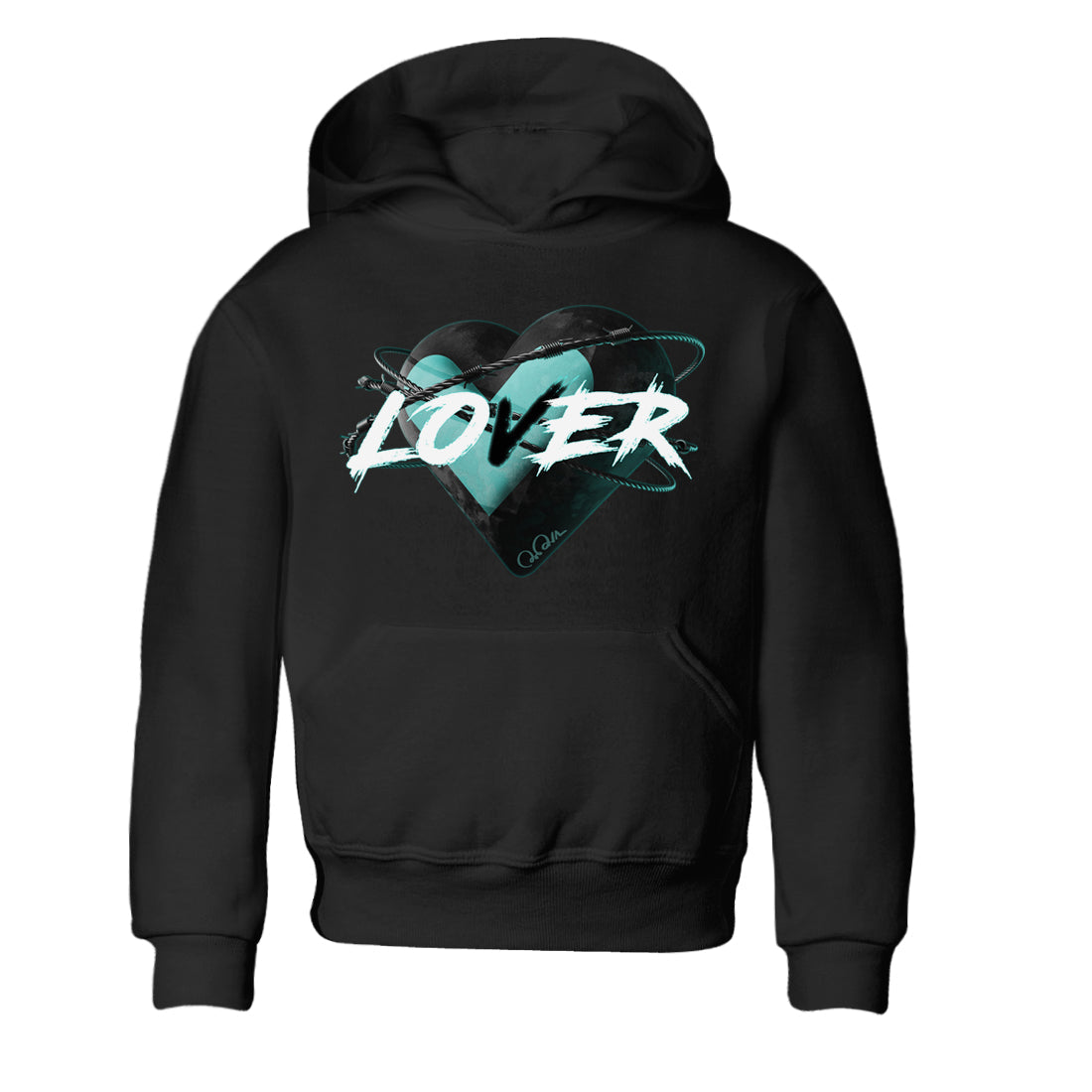 Air Force 1 Tiffany Shirt To Match Jordans Heart Lover Sneaker Tees Nike Tiffany AF1Drip Gear Zone Sneaker Matching Clothing Kids Shirts Black 2