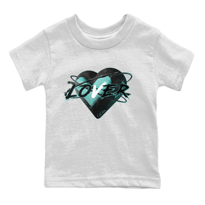 Air Force 1 Tiffany Shirt To Match Jordans Heart Lover Sneaker Tees Nike Tiffany AF1Drip Gear Zone Sneaker Matching Clothing Kids Shirts White 2