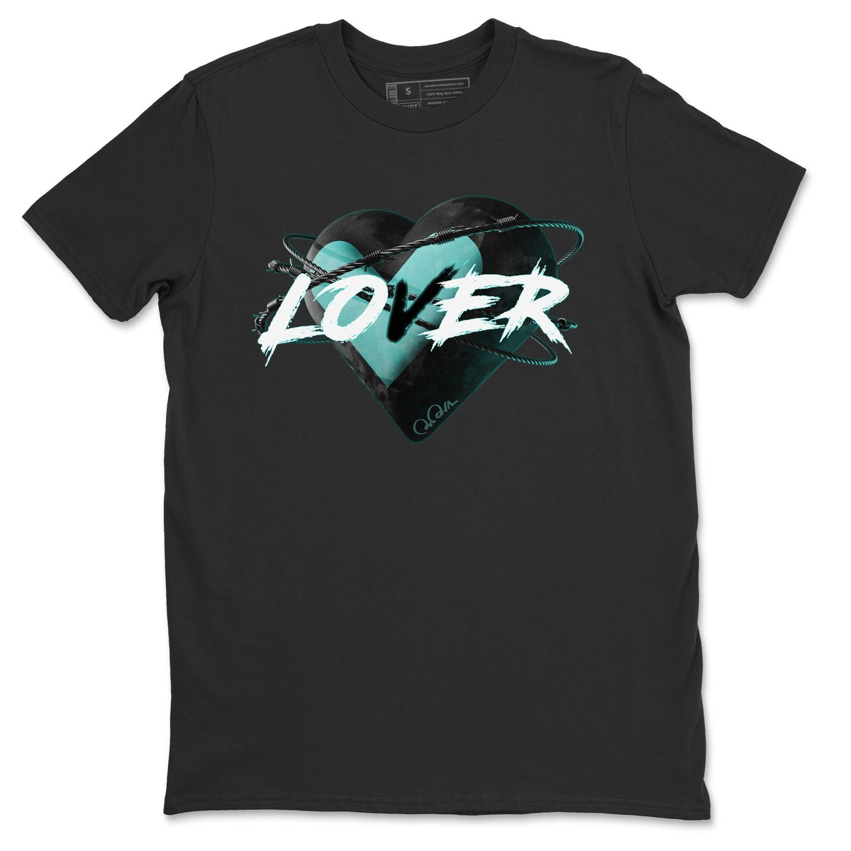 Air Force 1 Tiffany Shirt To Match Jordans Heart Lover Sneaker Tees Nike Tiffany AF1Drip Gear Zone Sneaker Matching Clothing Unisex Shirts Black 2